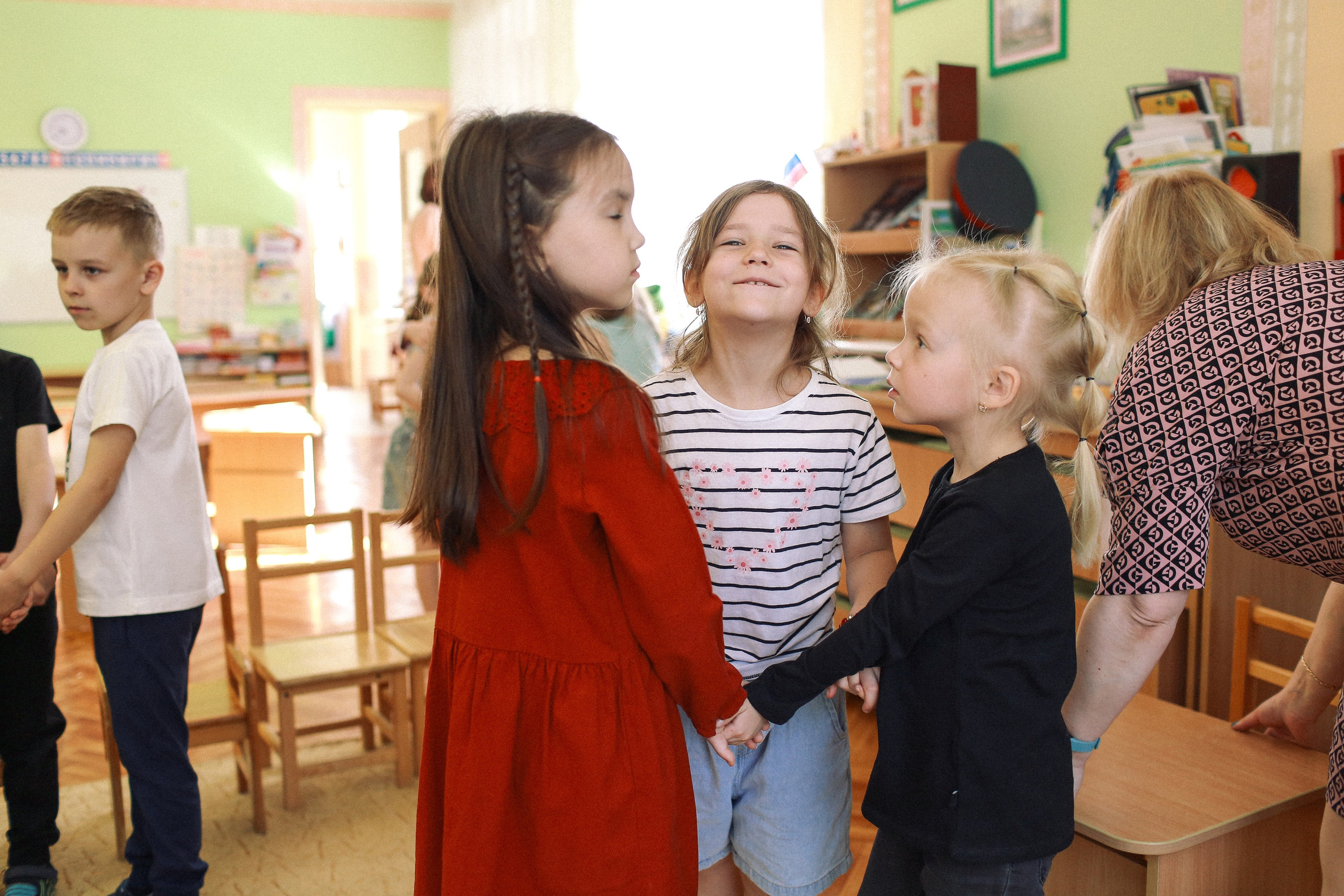 Детский садик будни. Съемки для жителей и гостей Петербурга