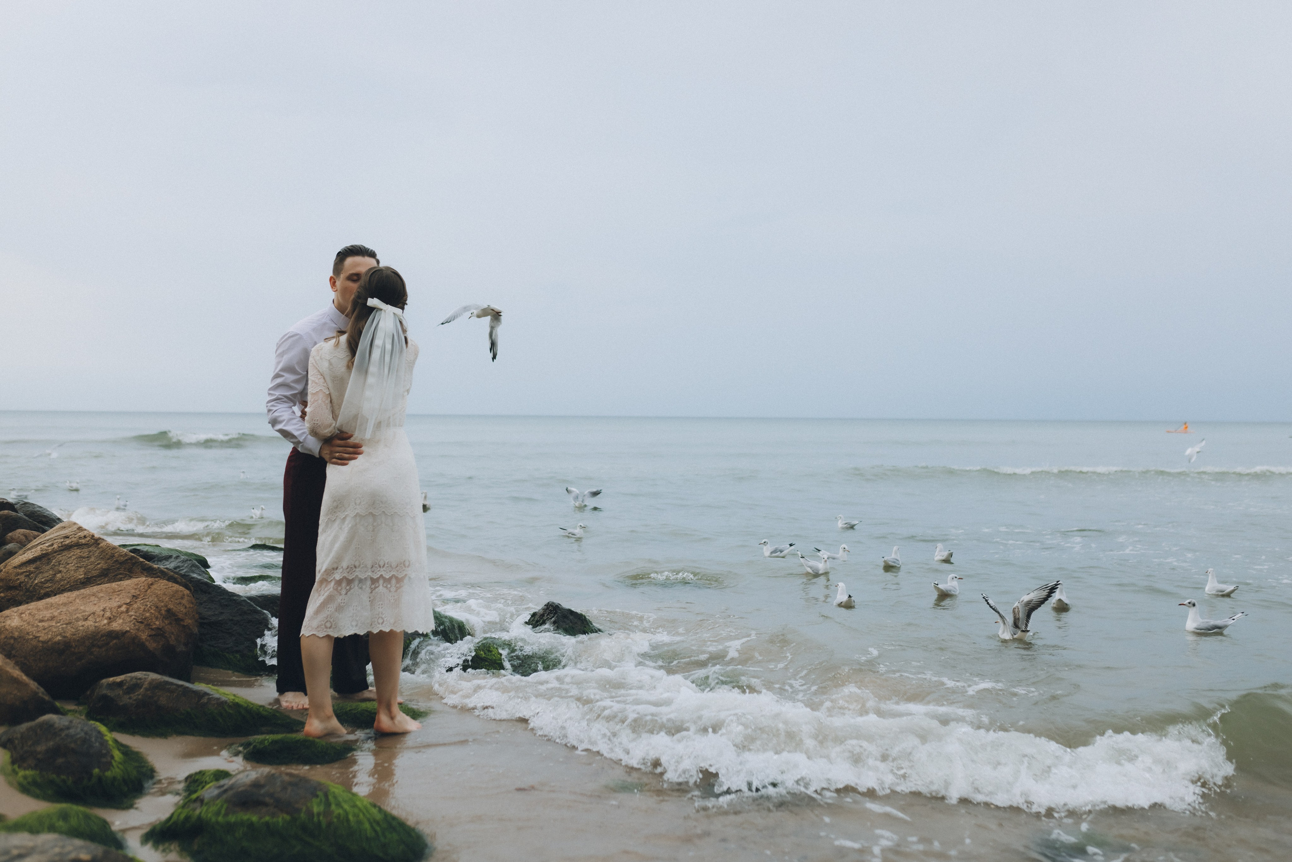 Летняя свадьба в городе. Фотограф Зеленоградск Красильникова Елена