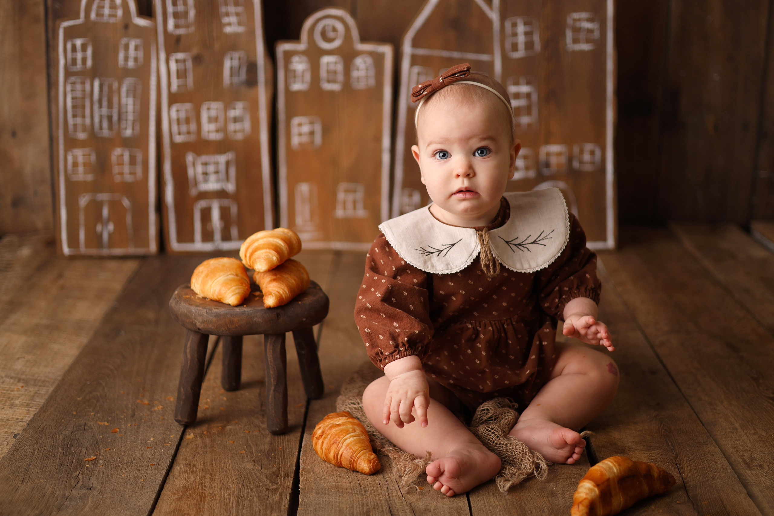 Маше 1 годик. Фотограф новорожденных Москва. Ньюборн фотограф Москва