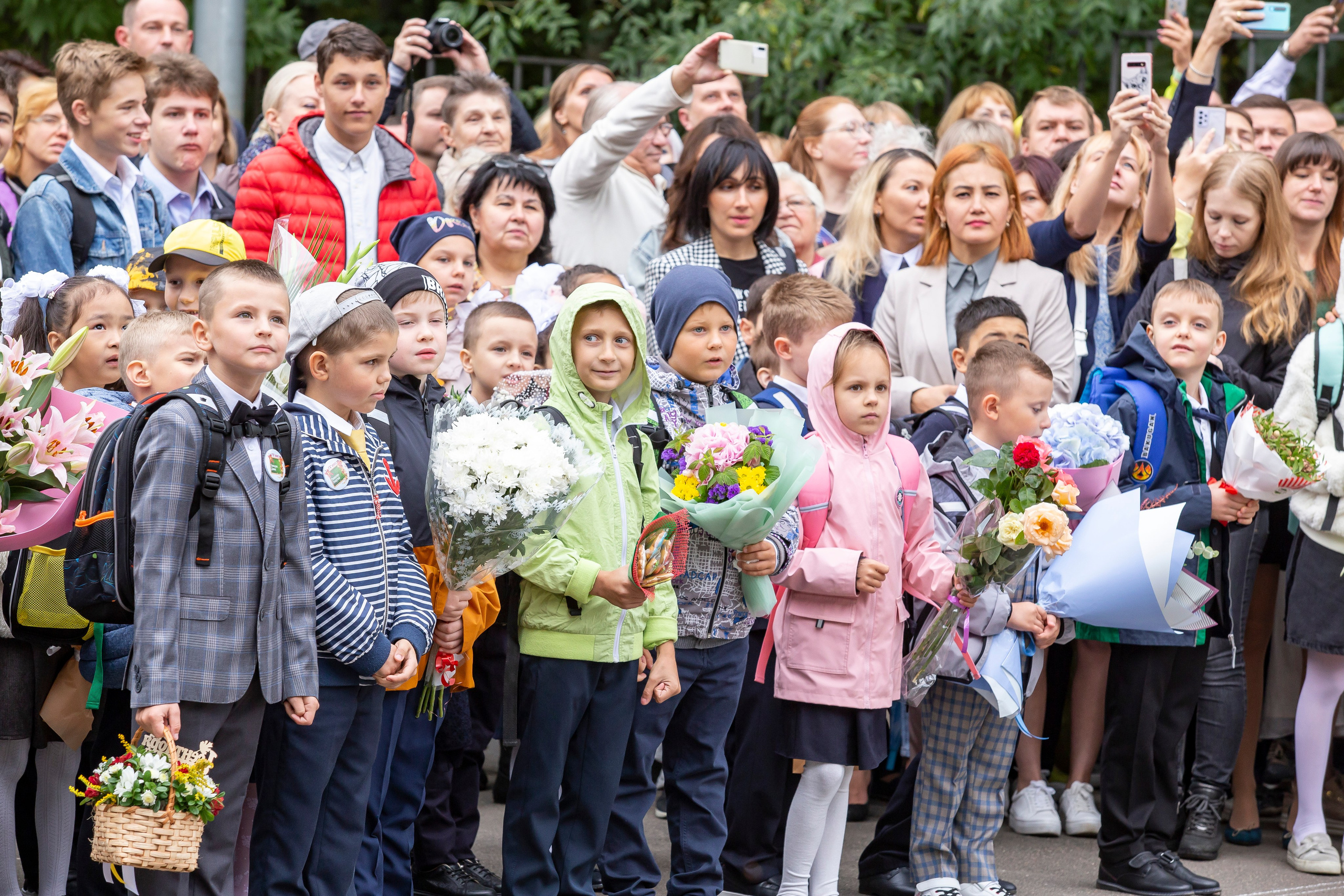 Репортаж 1 сентября 1 класс. Репортажный фотограф в Москве