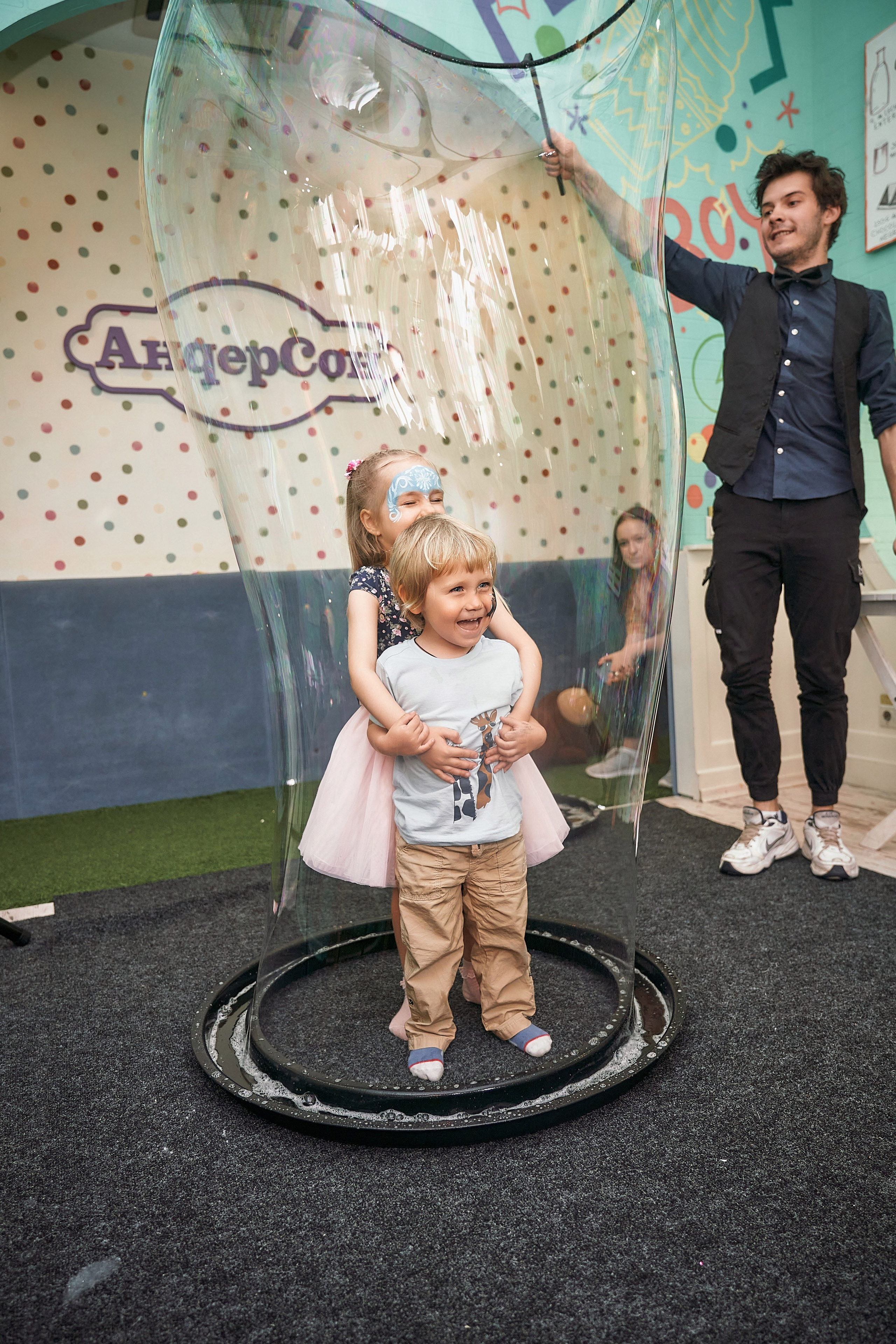 Детская Фотосессия в кафе Андерсон — день рожденье, 1 годик