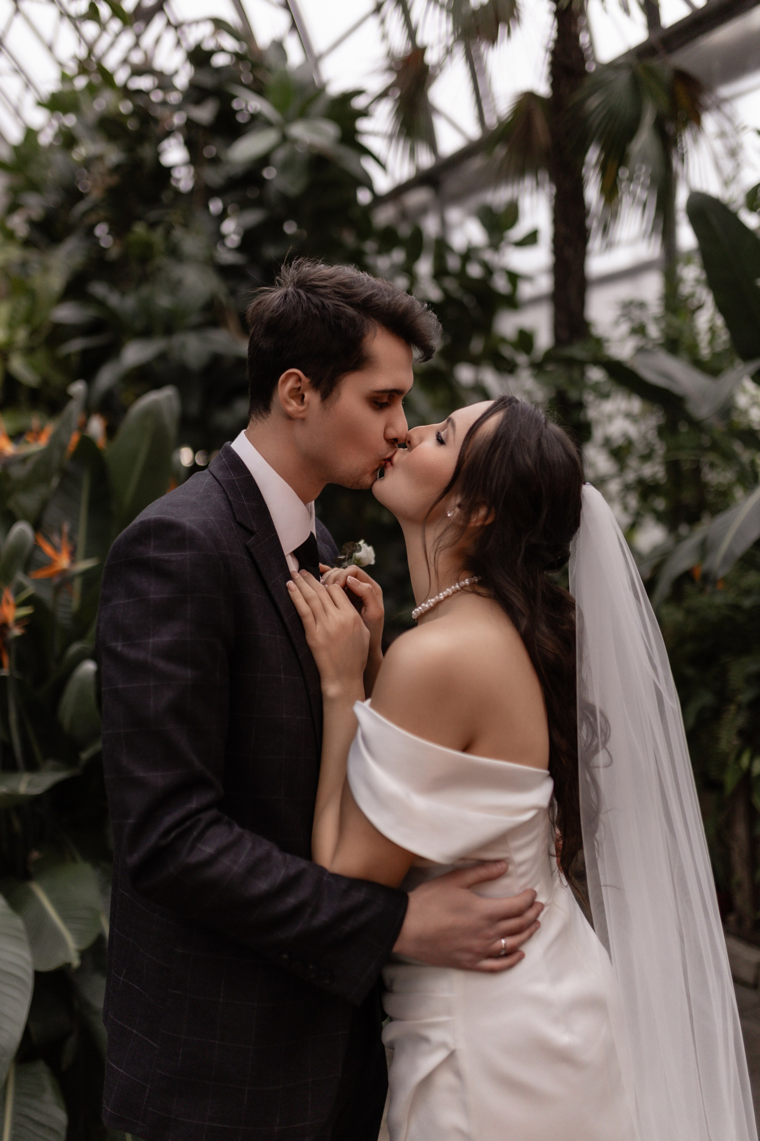 Бажена+Дмитрий Оранжерея. Фотограф в Санкт-Петербурге