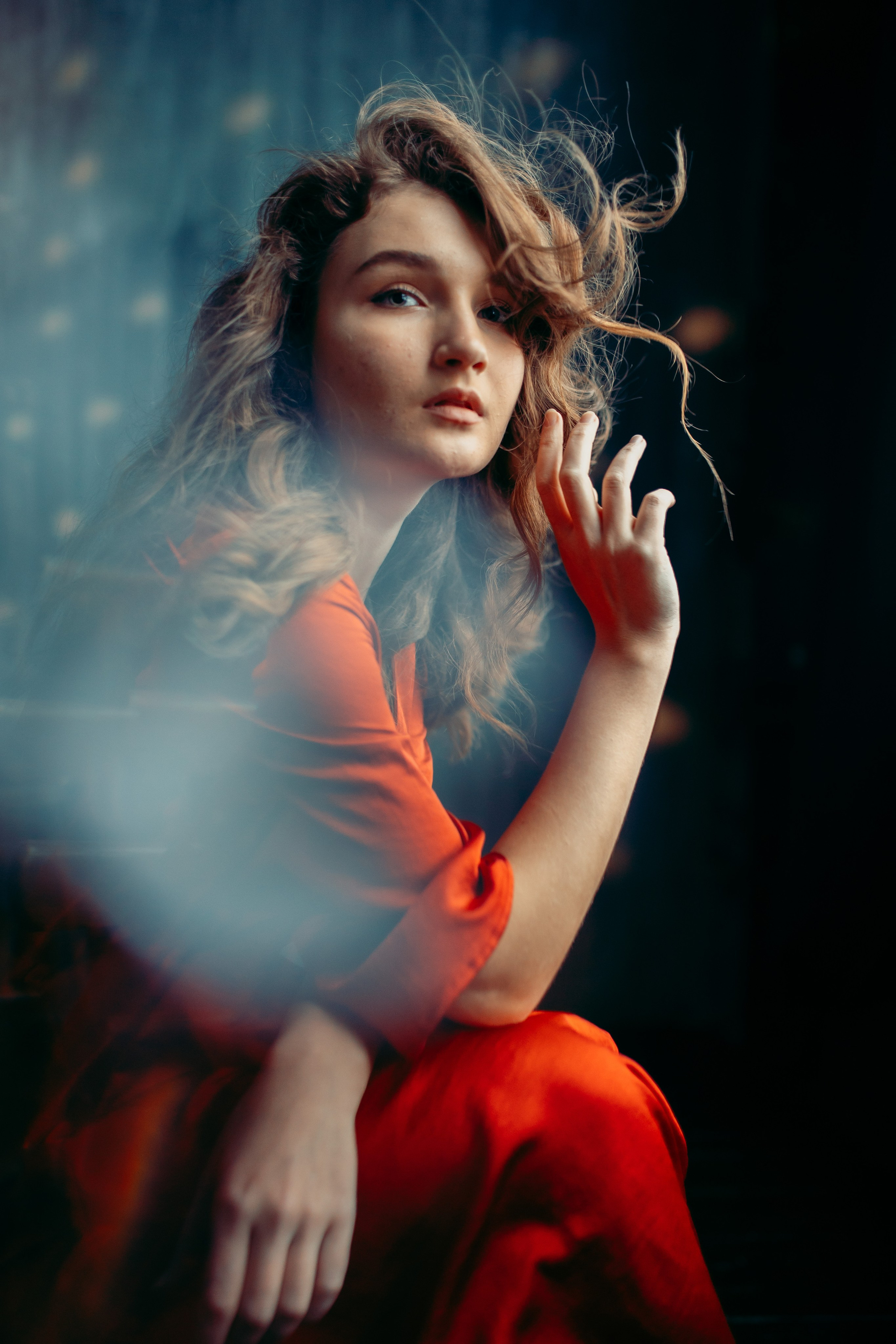 Женский портрет художественный. Детский и семейный фотограф Татьяна Рыбалко. Фотосессии у вас дома