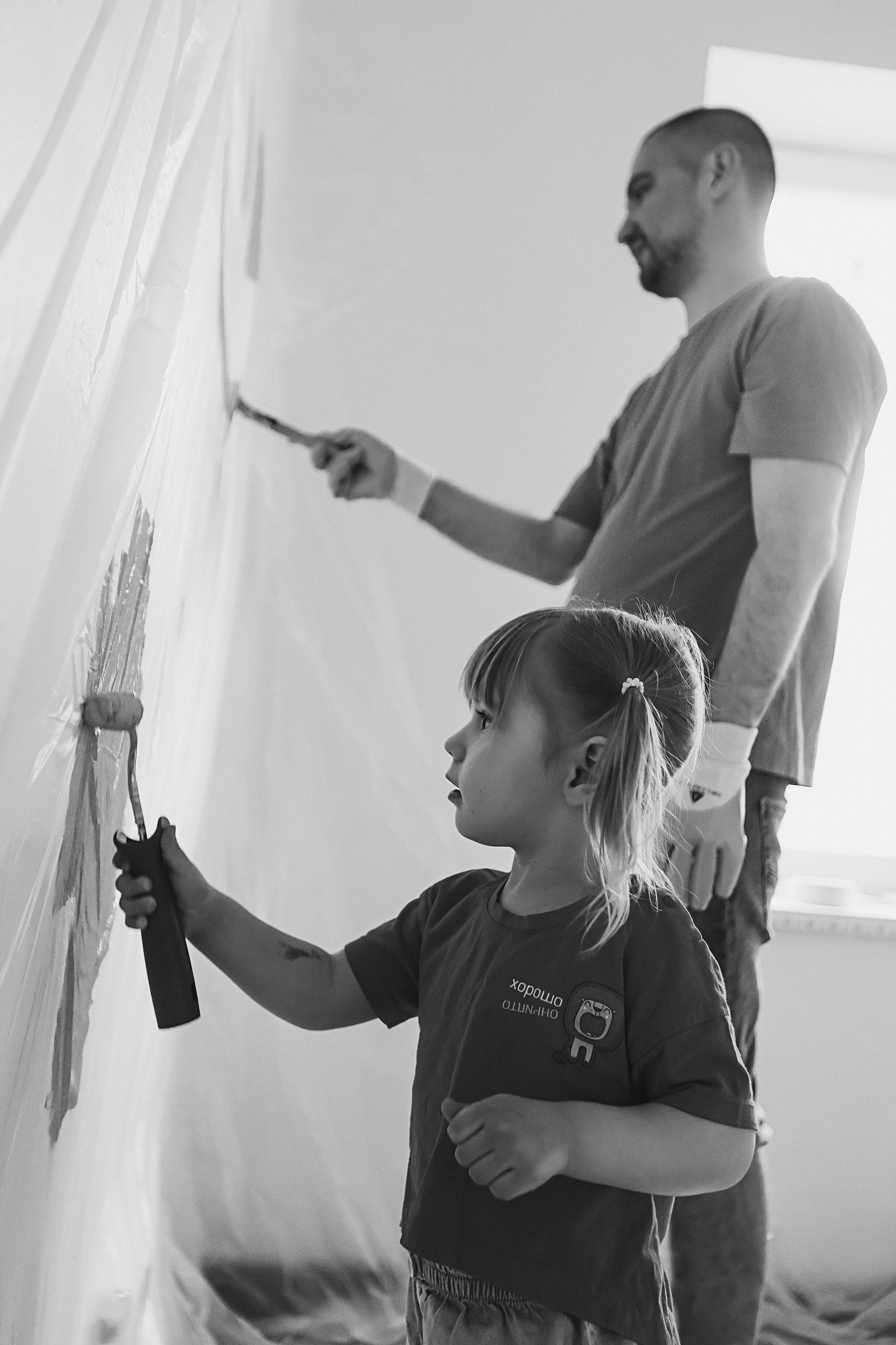 Ремонт. Семейный фотограф Тюмень, фотограф на роды Салмина Мария