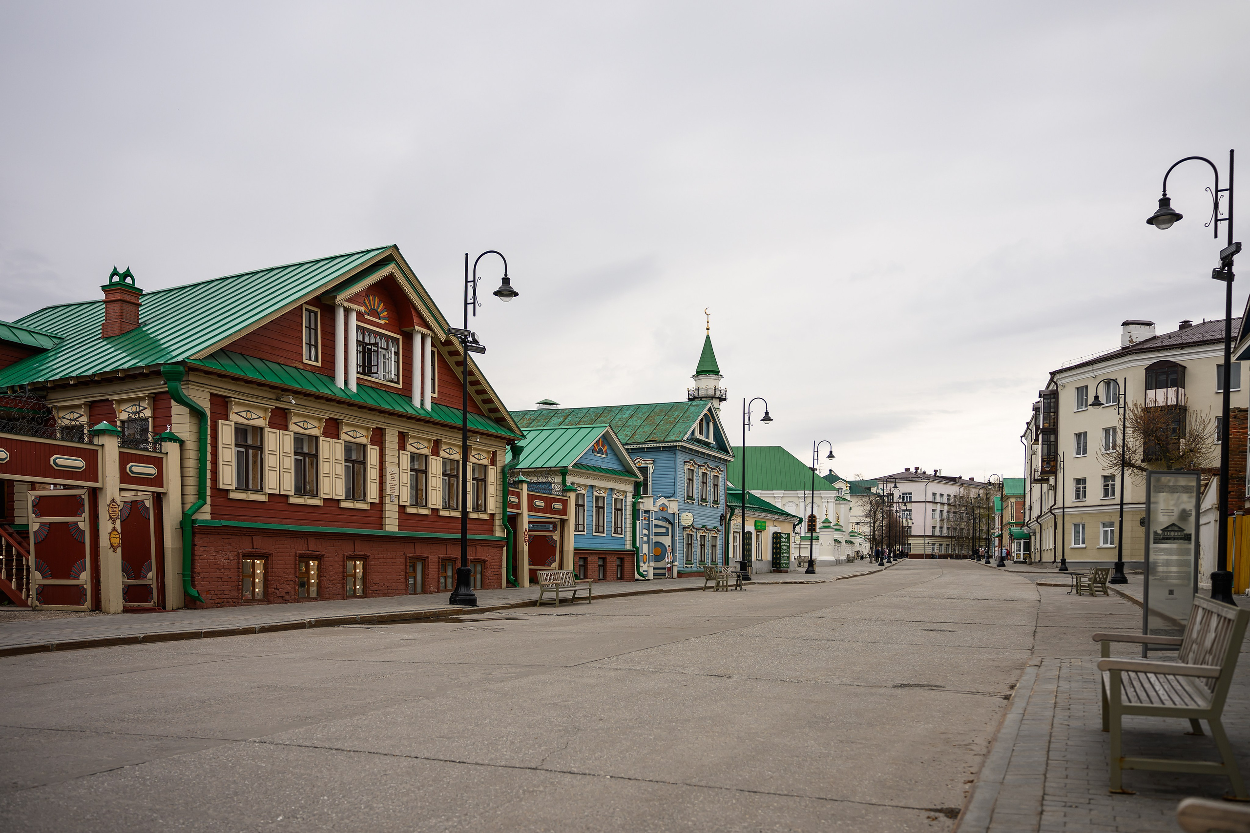 Прогулочная съемка в Старо-Татарской слободе и набережной озера Кабан
