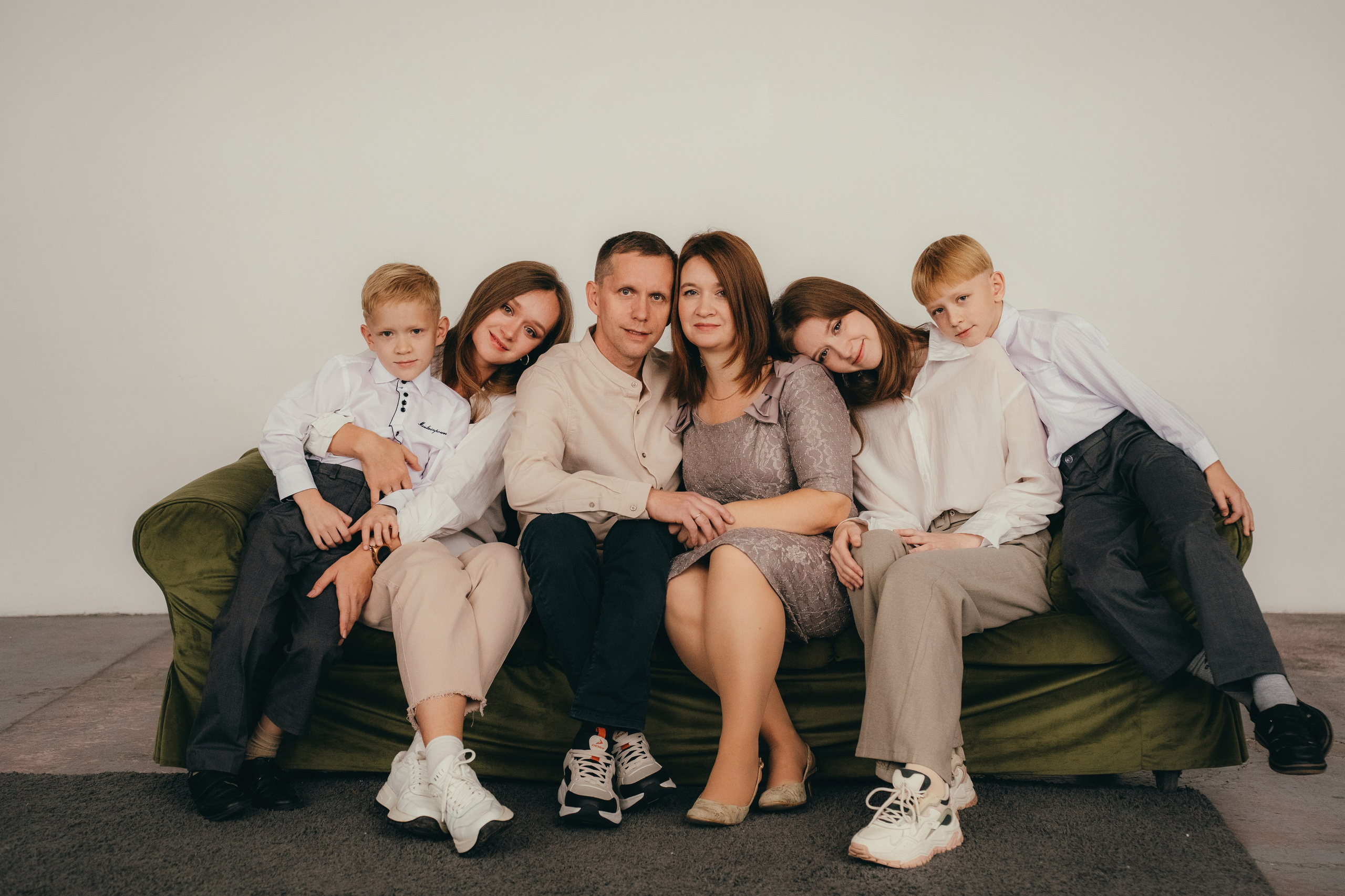 Семья Филимоновых. Семейный фотограф • Домашние съемки в Нижнем Новгороде