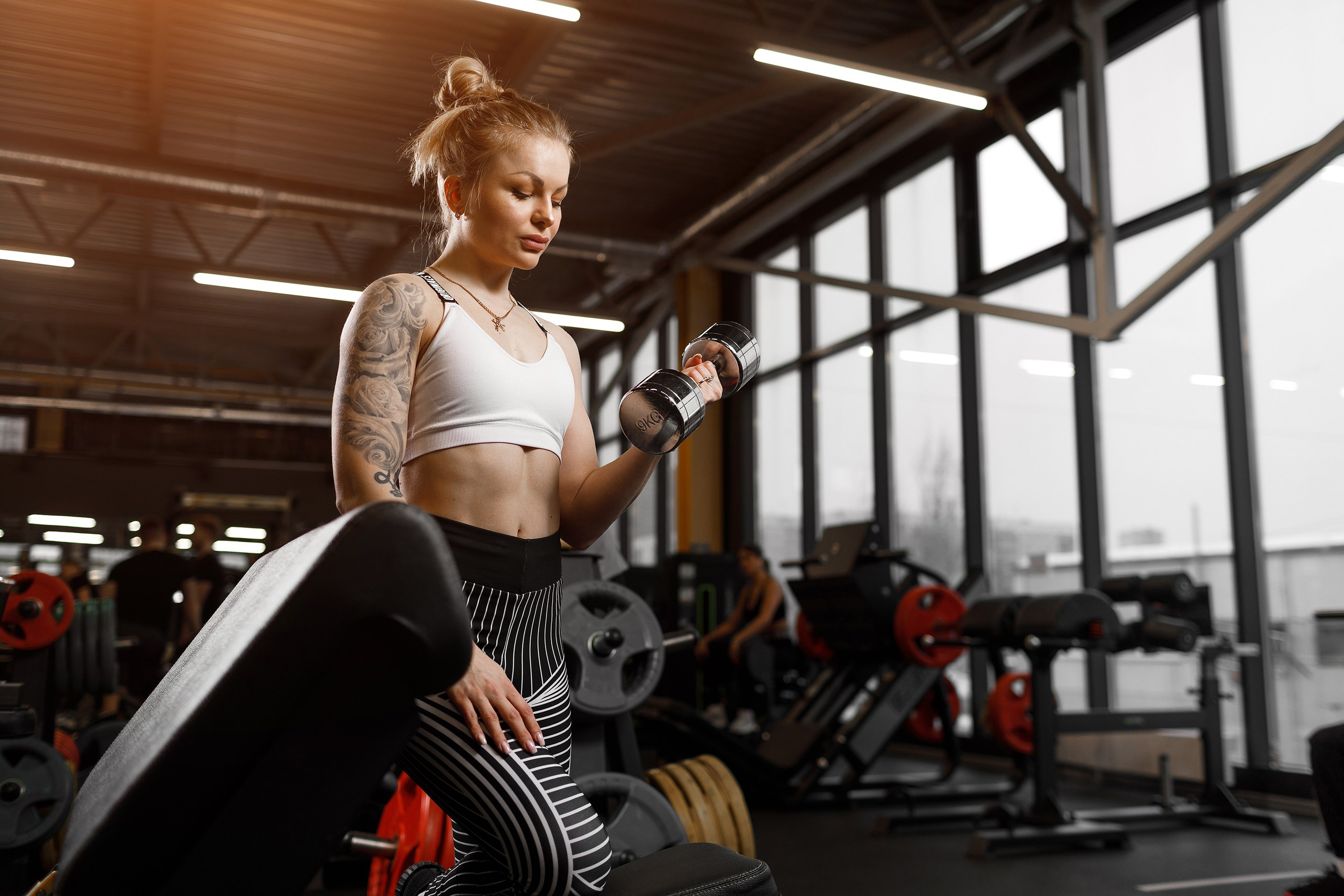 Спортивная, фитнес фотосессия в Новосибирске, Бердске. Профессиональный фотограф в Новосибирске