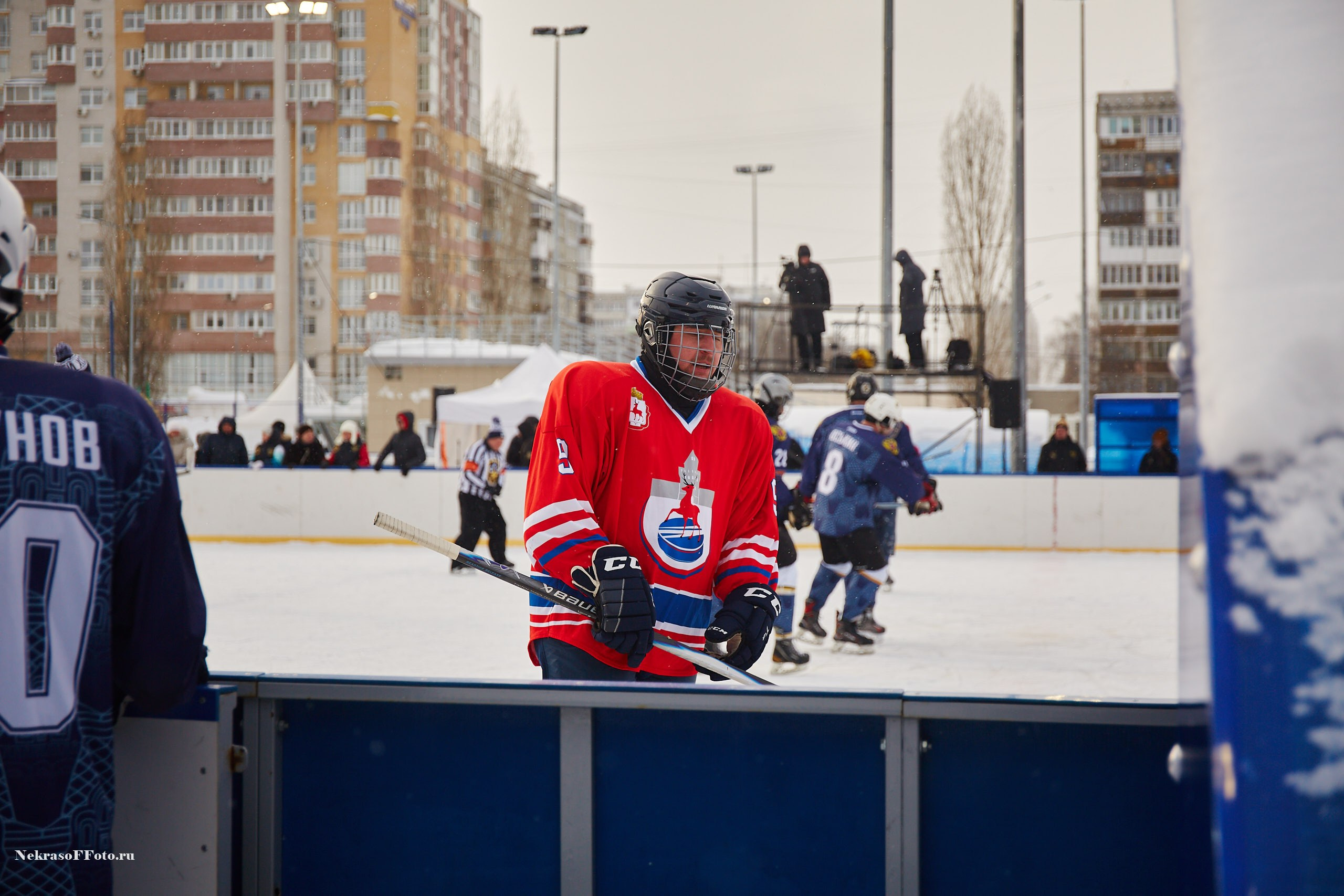 Турнир по хоккею «Русская классика» в рамках Офицерской хоккейной лиги. Спортивный фотограф Некрасов Денис