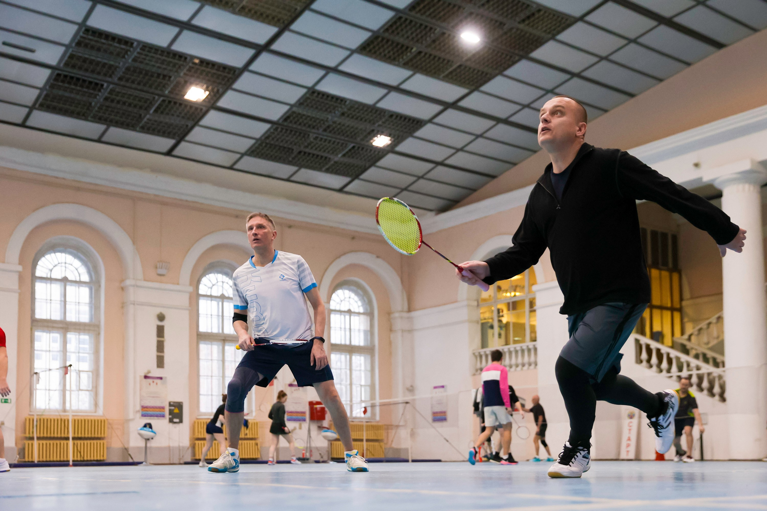 Турнир по бадминтону. Фотограф на праздник, корпоратив, День Рождения и Юбилей в г. Санкт-Петербурге Алексей Анкушев