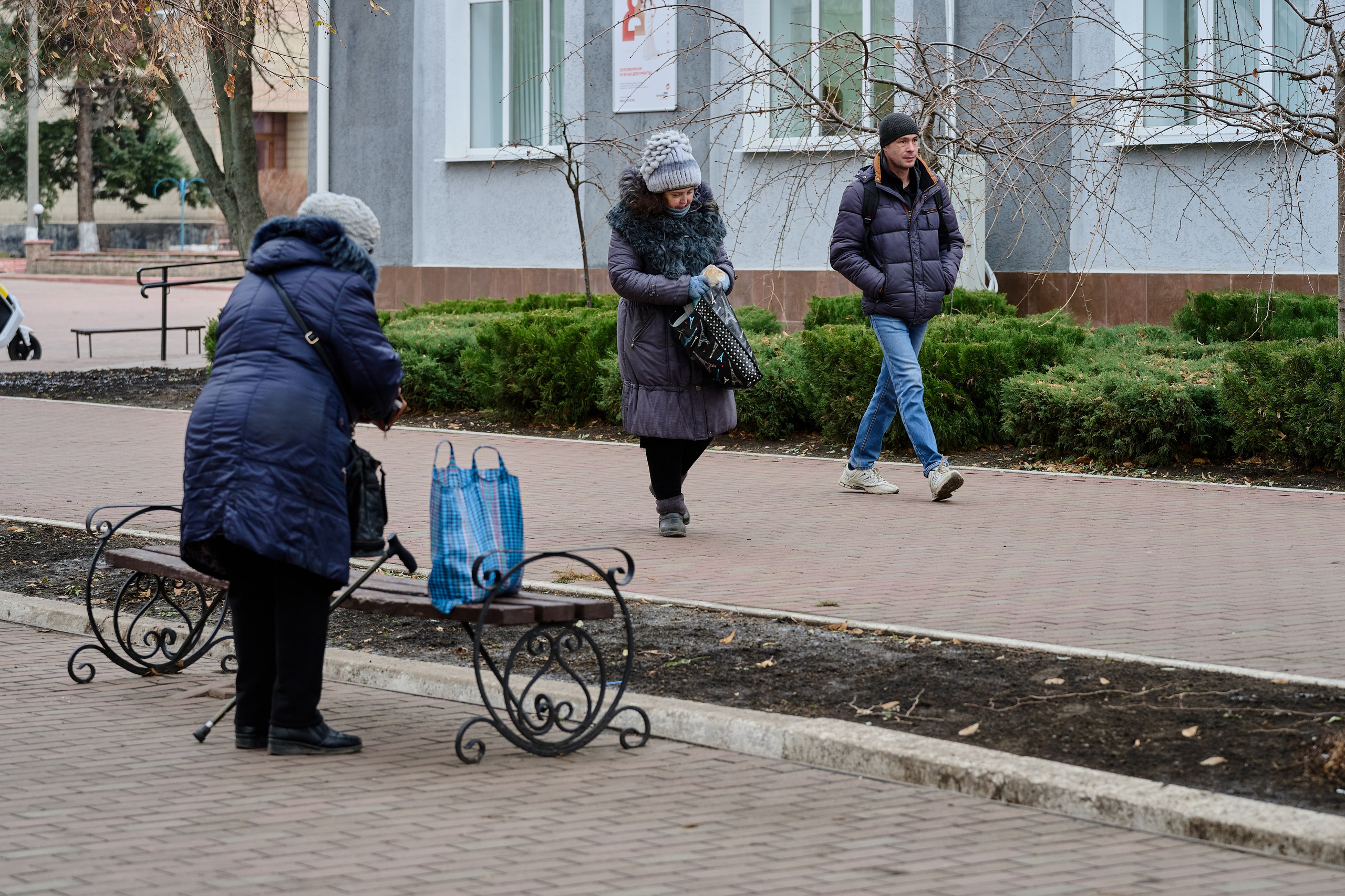 Старобельск. Декабрь 2024 года. Фотограф Роман Адлер