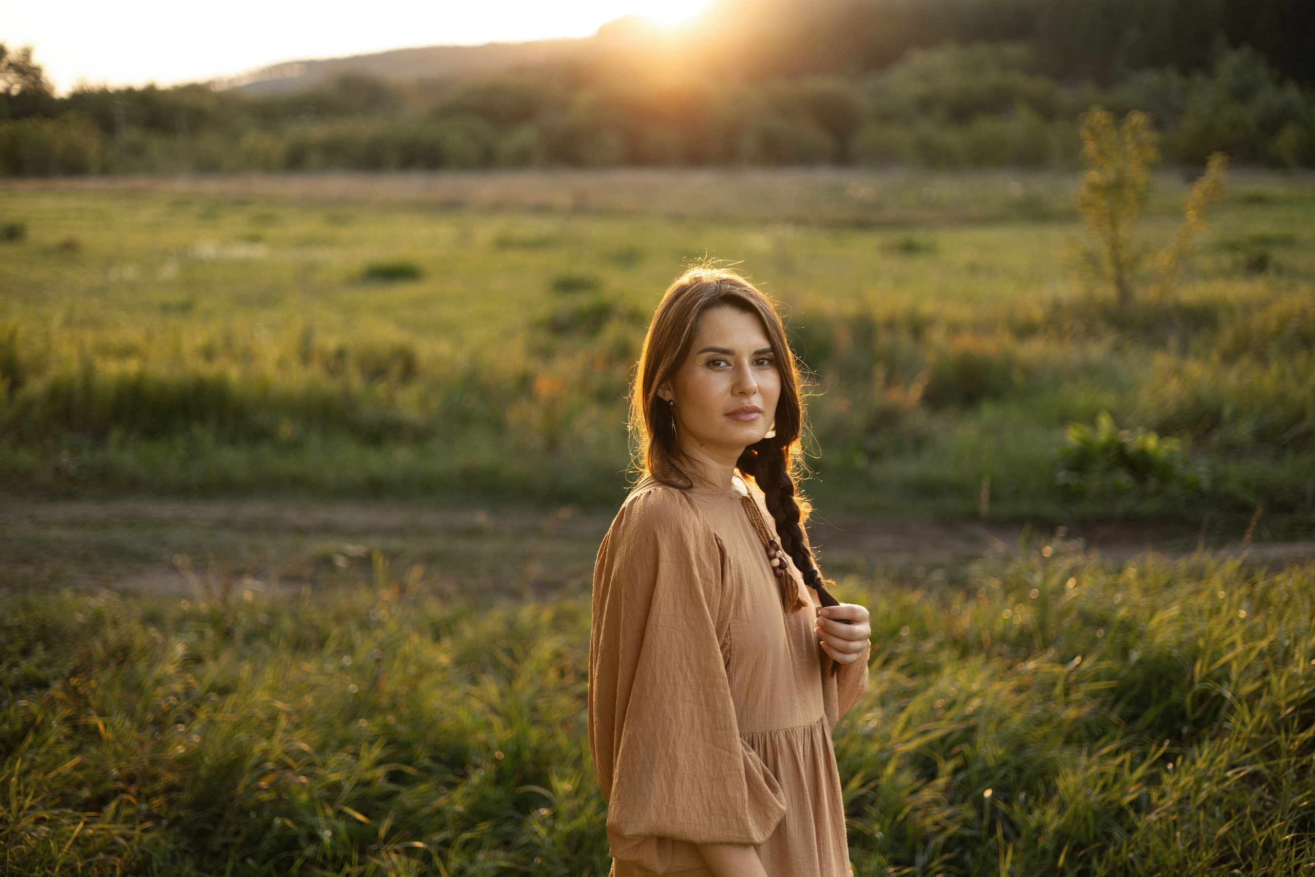 Индивидуальная фотосессия на закате в Альметьевске. Свадебный фотограф  Казань Альметьевск Айдар Гарайшин