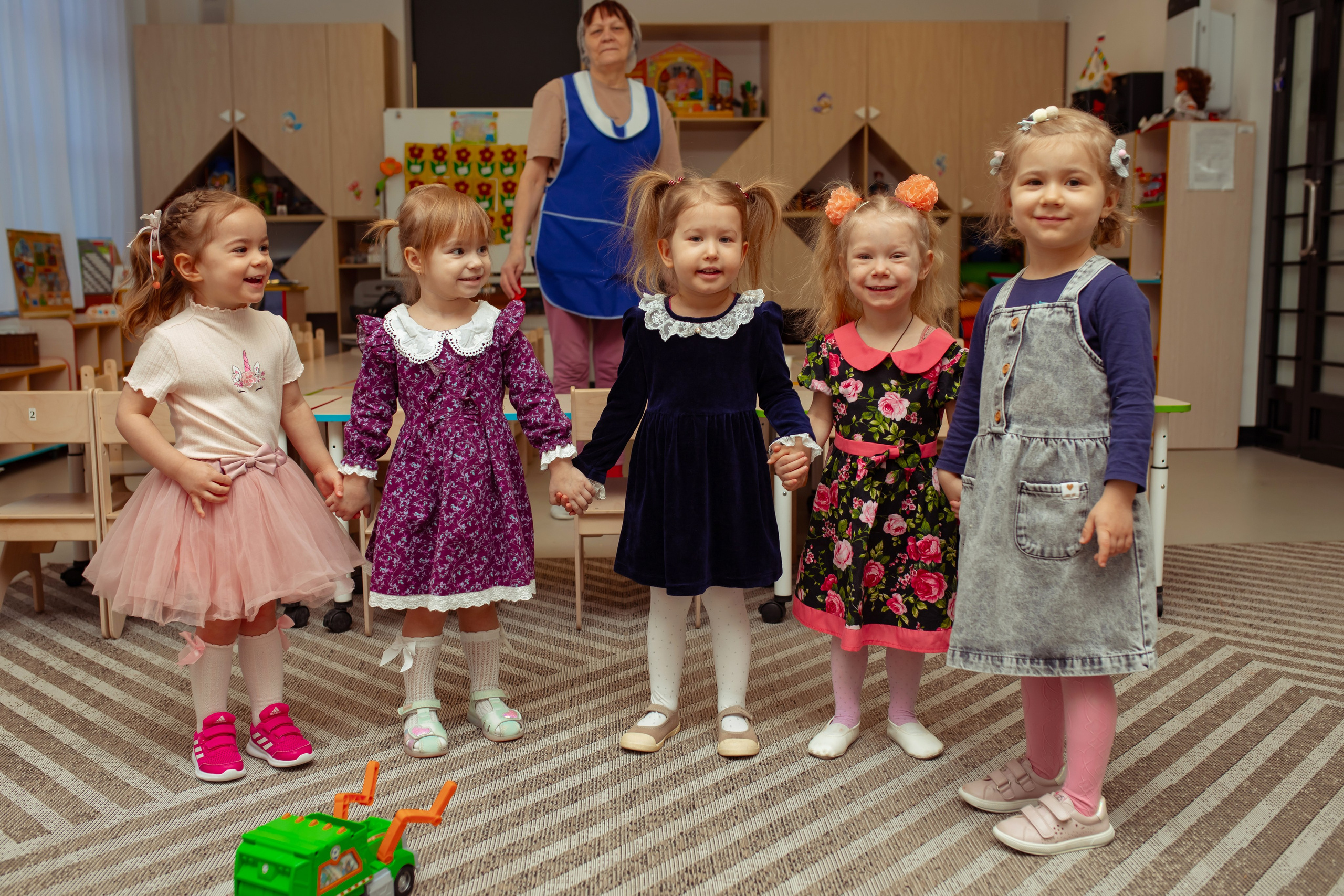 Праздник весны в детском саду. Семейный и детский фотограф в Москве Дорогова Екатерина