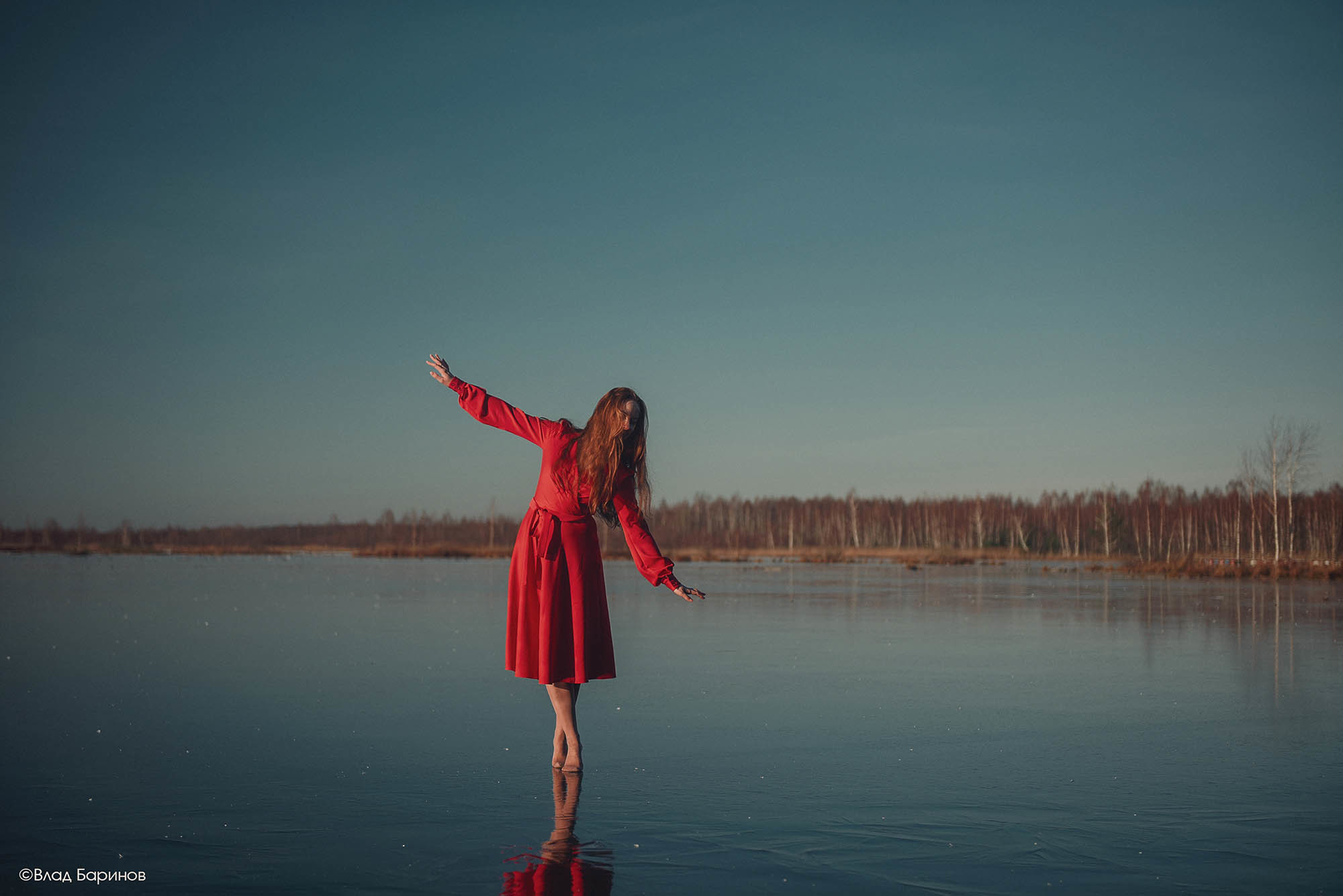 фотосессия на льду в Нижнем Новгороде