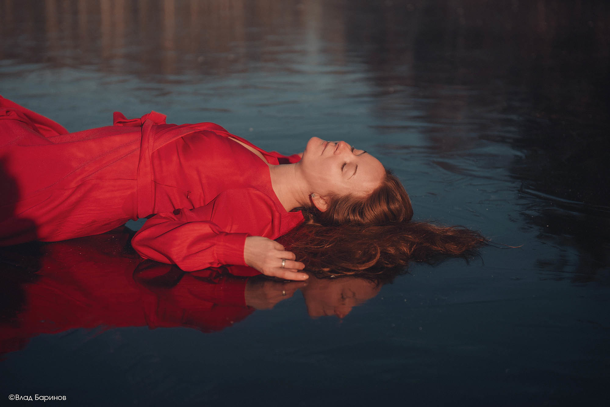 фотосессия на льду в Нижнем Новгороде