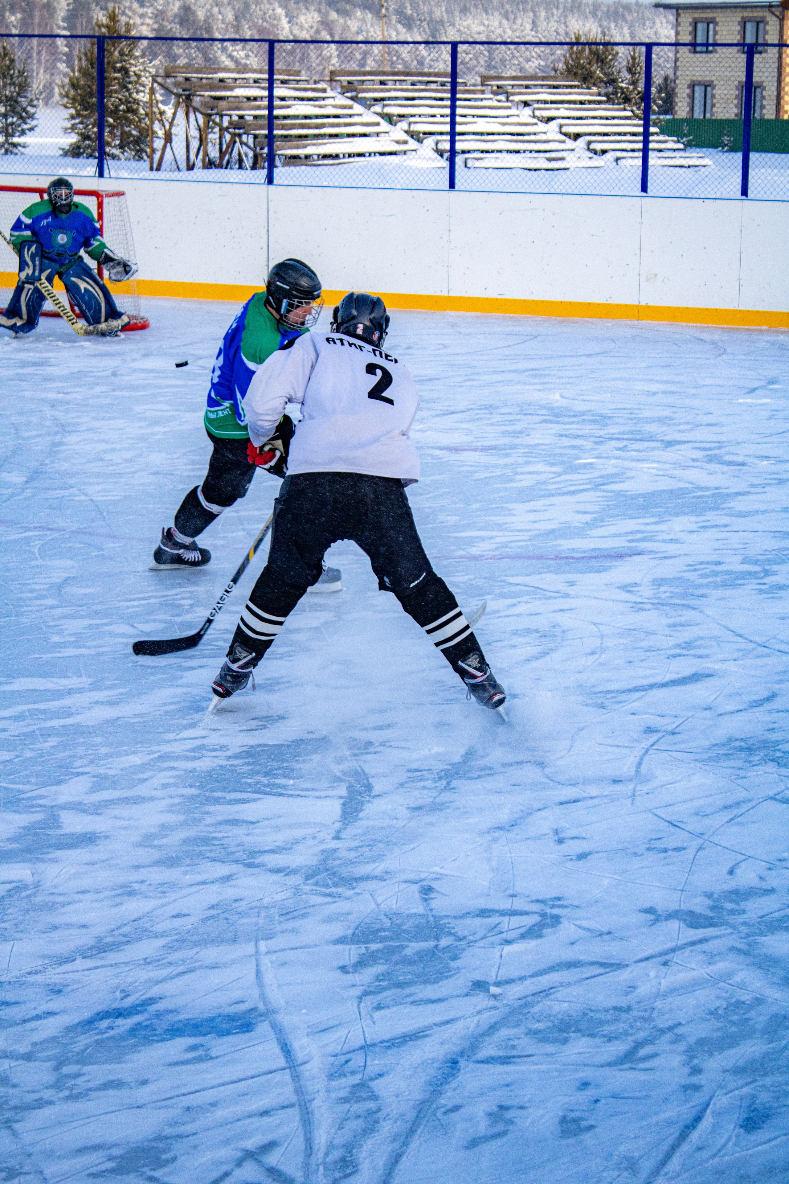 Хоккей г.п Атиг-г.п Дружинино
