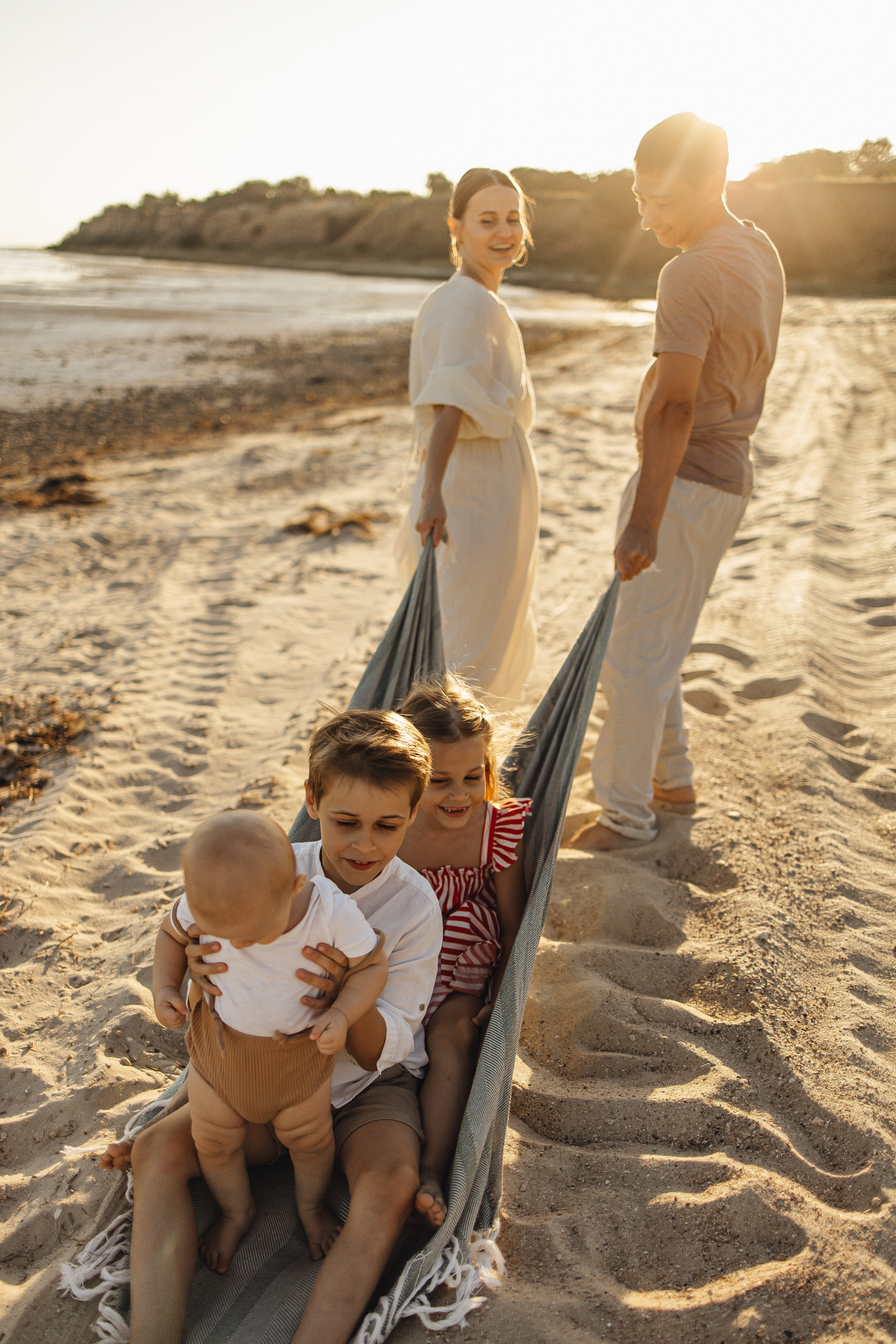 Летняя история на берегу. Семейный и детский фотограф, таганрог, ростов-на-дону
