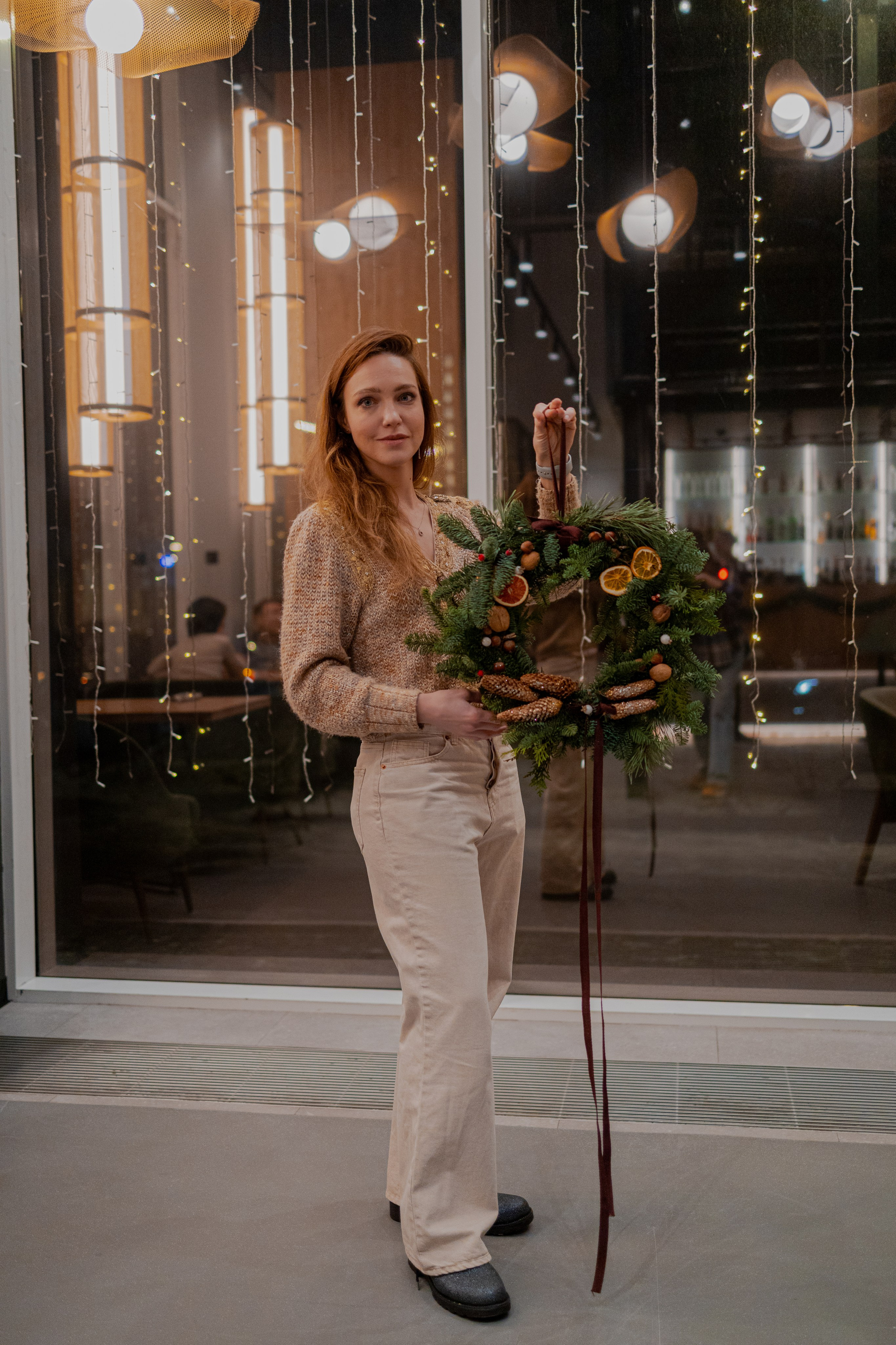 Мк Новогодний Венок. Анастасия Ракчеева Художник