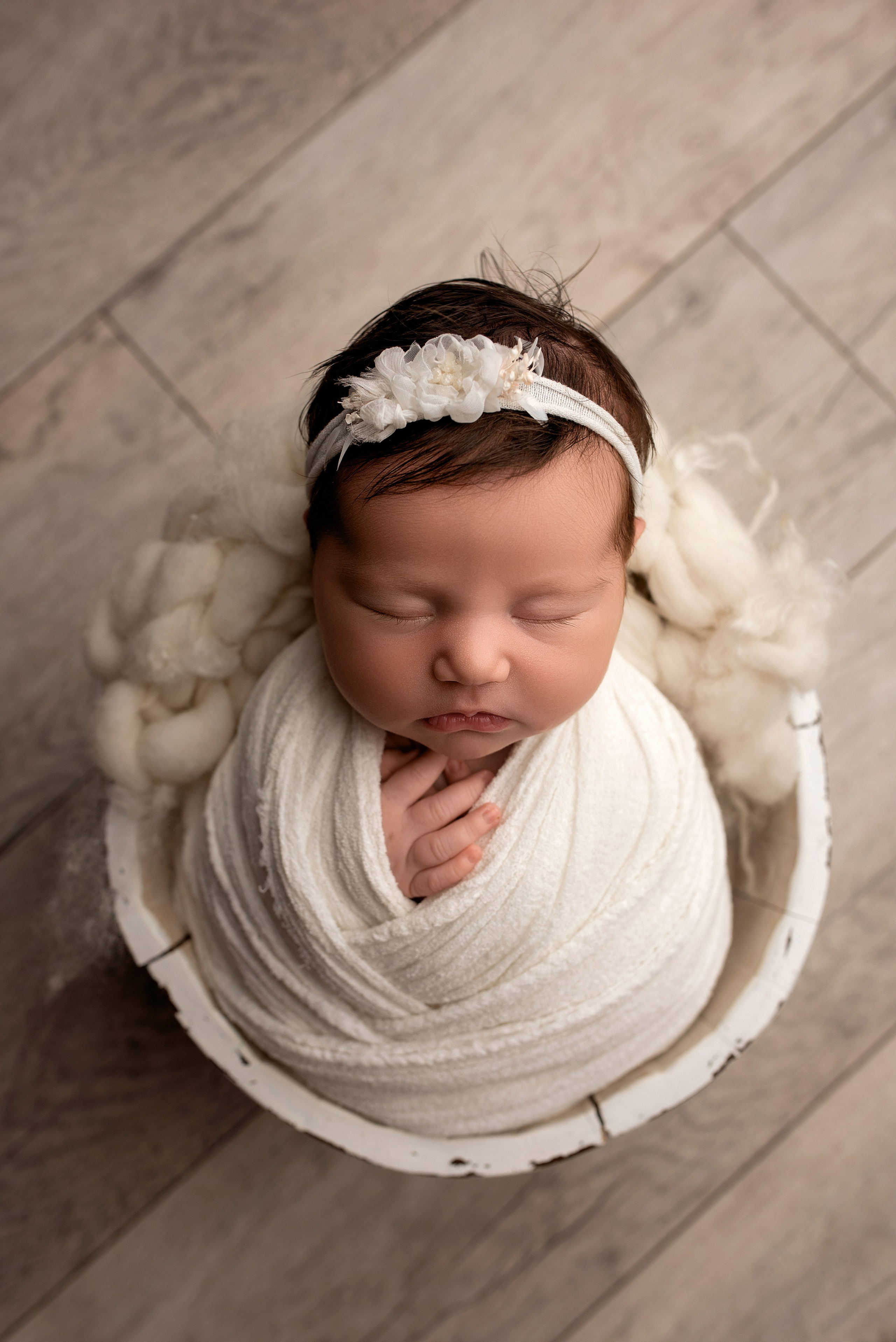 Новорождённые девочки. Детский фотограф новорождённых в Минске Боровик Екатерина