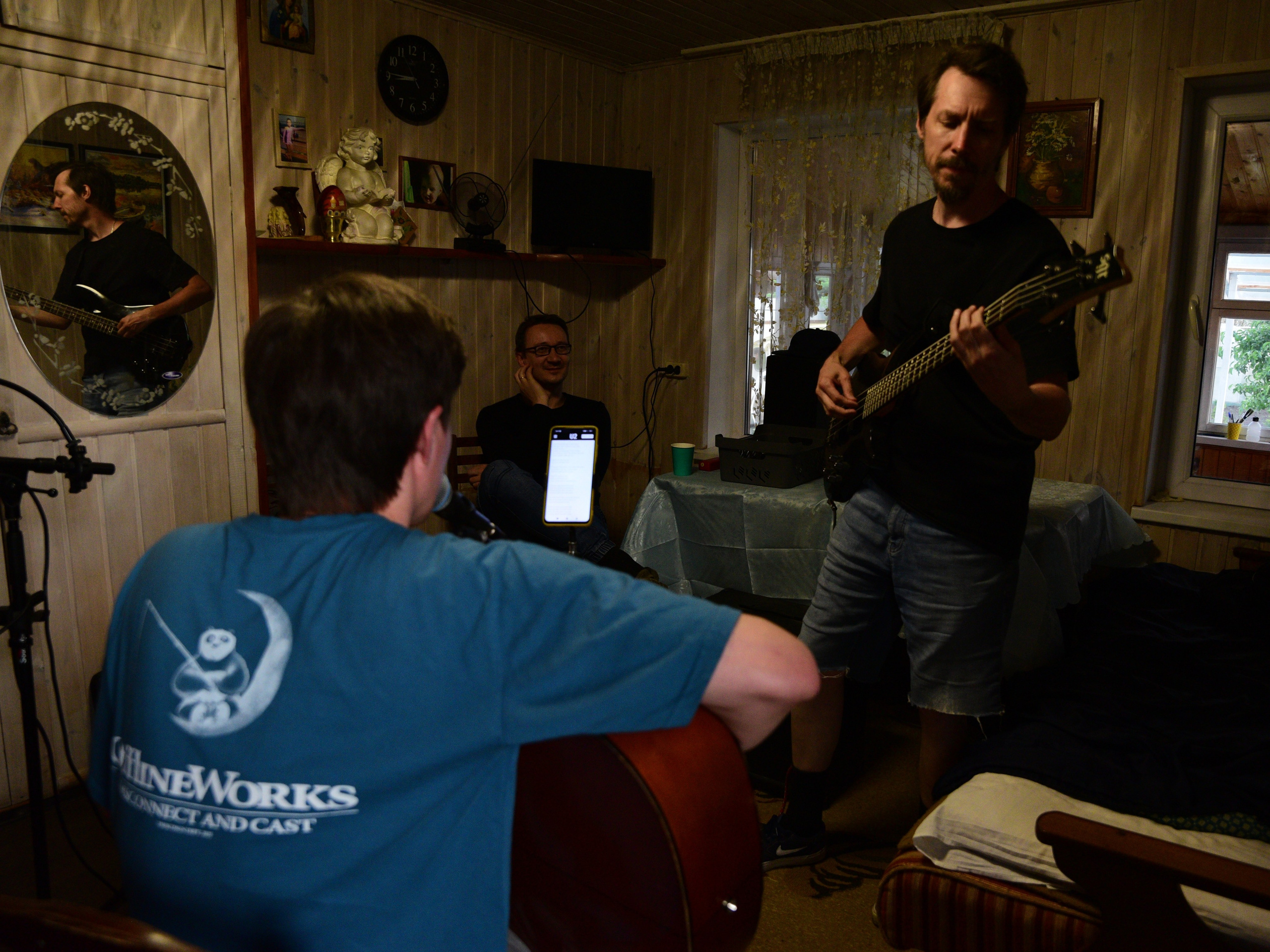 «Пластмассовый баклажан»: репетиция. Фотограф в Челябинске