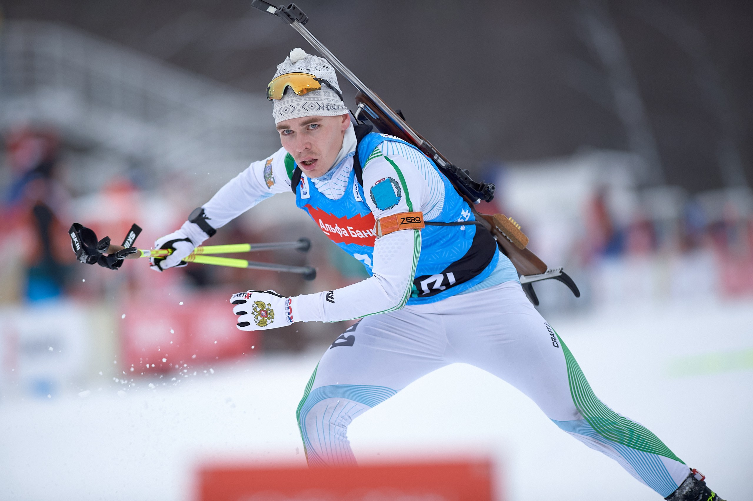 Биатлон. Чемпионат России — 2024/2025, 3-й этап, Ижевск. Ижевская винтовка. Спортивный репортажный фотограф в Ижевске Сергей Мерзляков