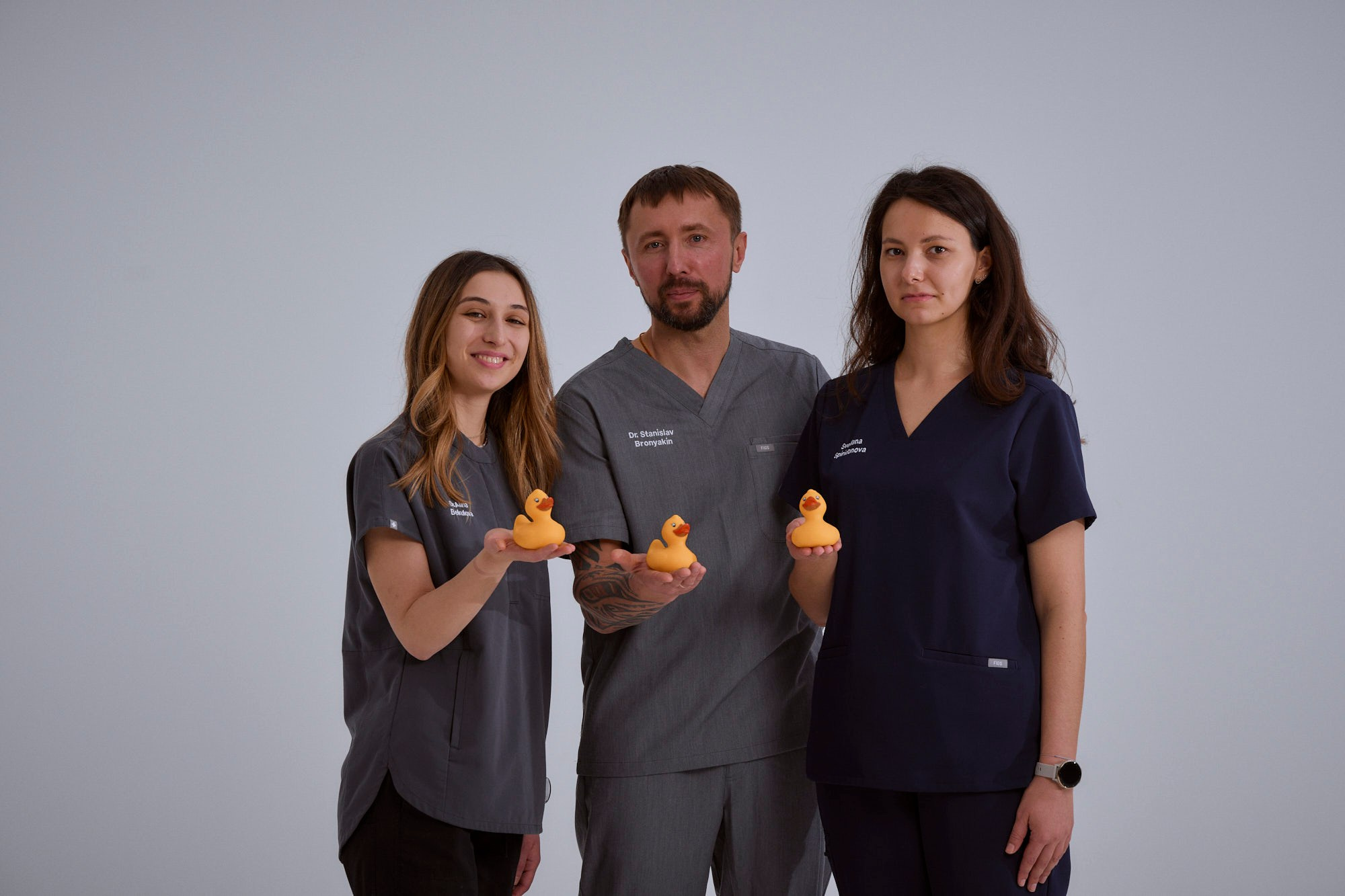 Съемка в студии. Фотограф