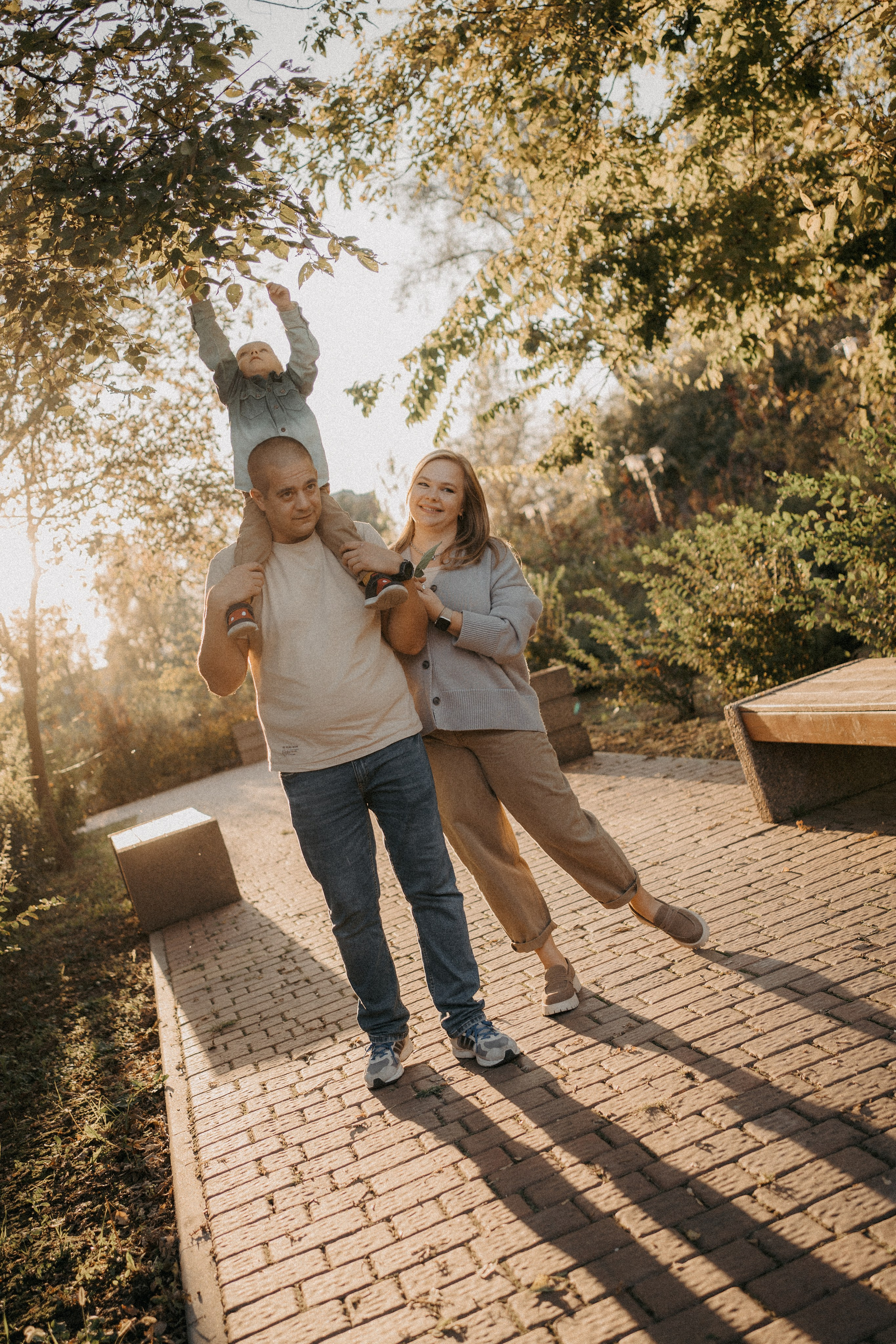 Семья Ксюши на прогулке. Семейный lifestyle фотограф в Ростове-на-Дону