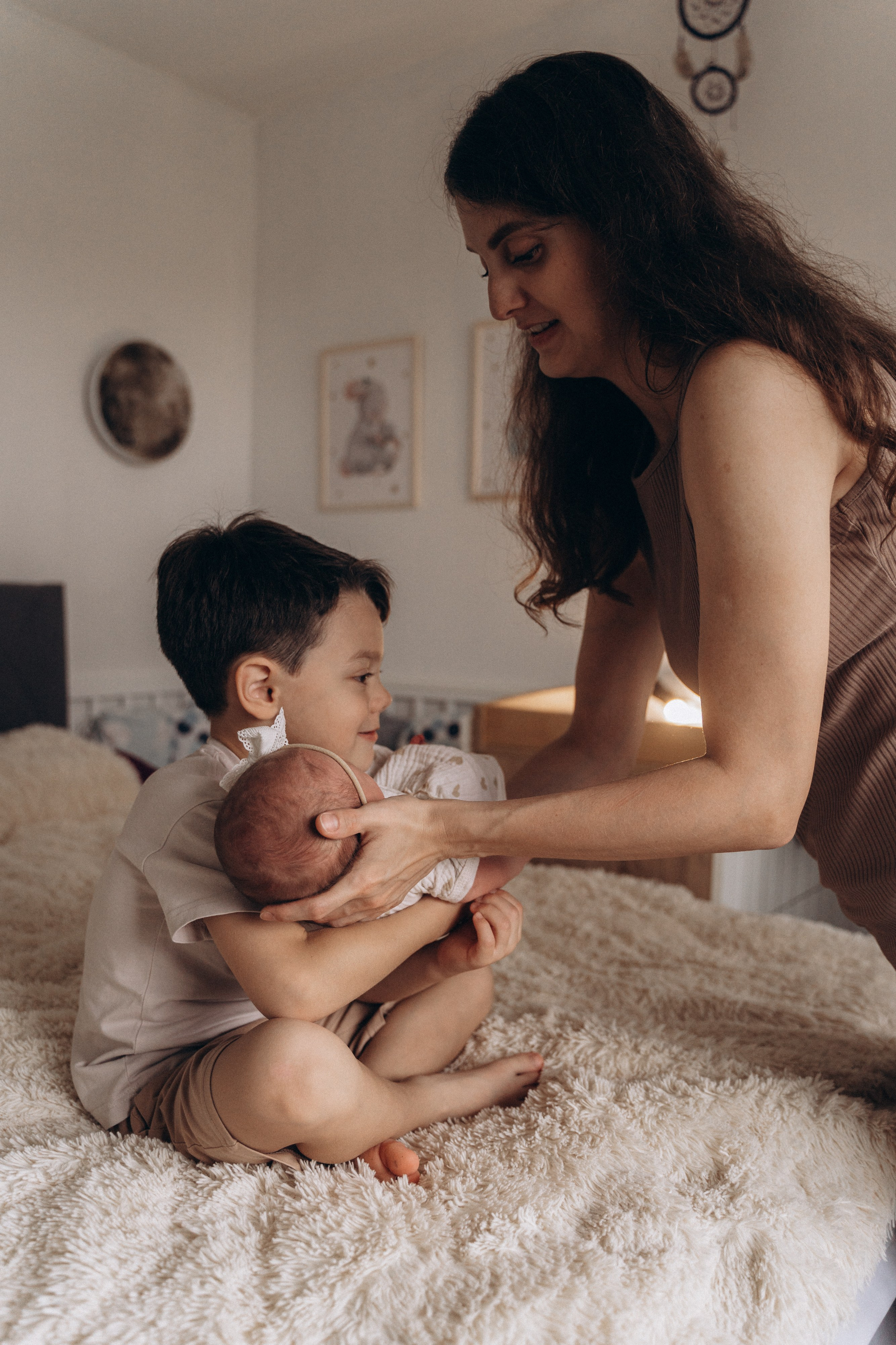 Вова, Катя, Гриша и Ася. Волик Мария