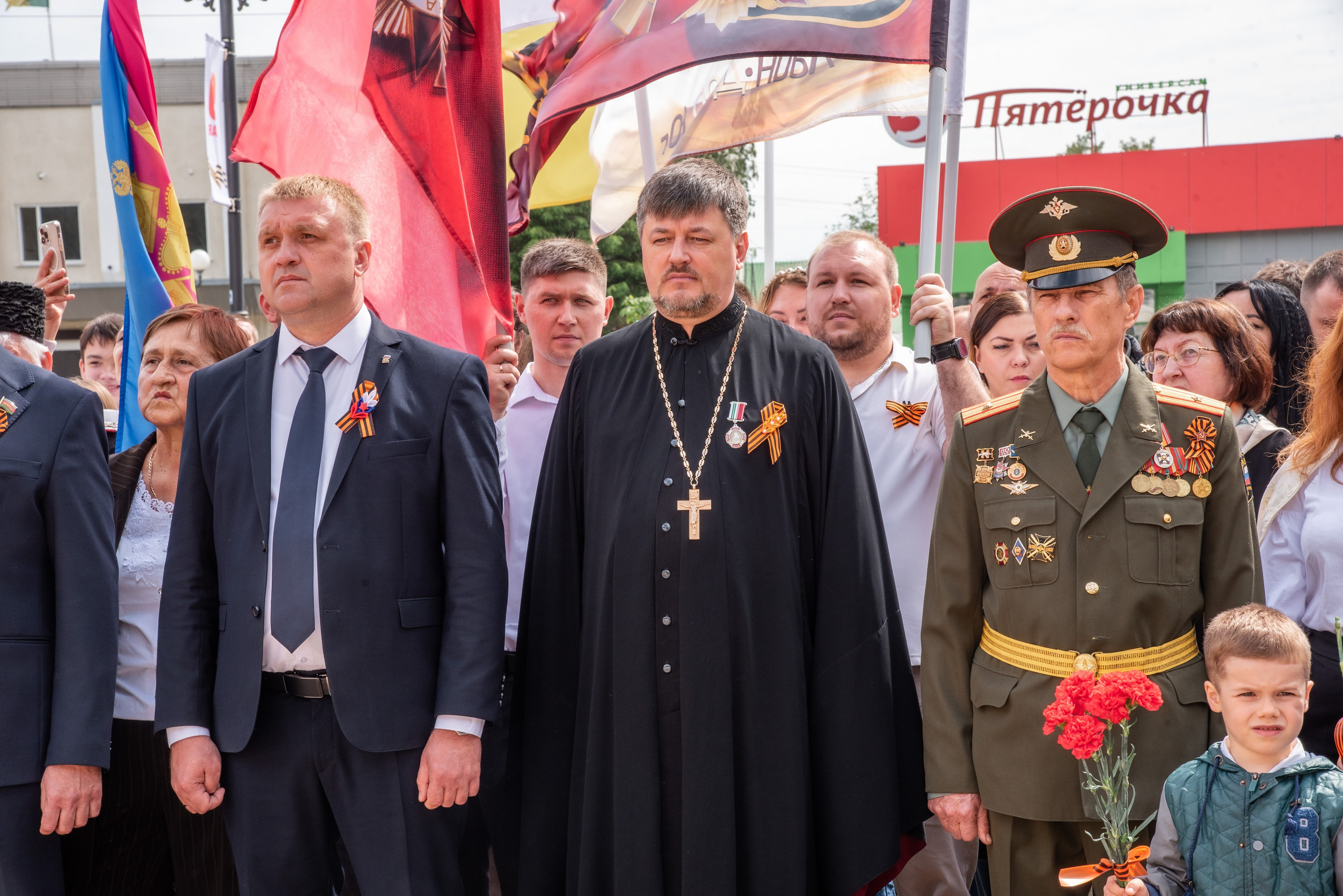 Репортаж для СМИ_9мая_п.Агроном (цветокор). Детский и семейный фотограф Краснодар / Сочи Сергеева Олеся
