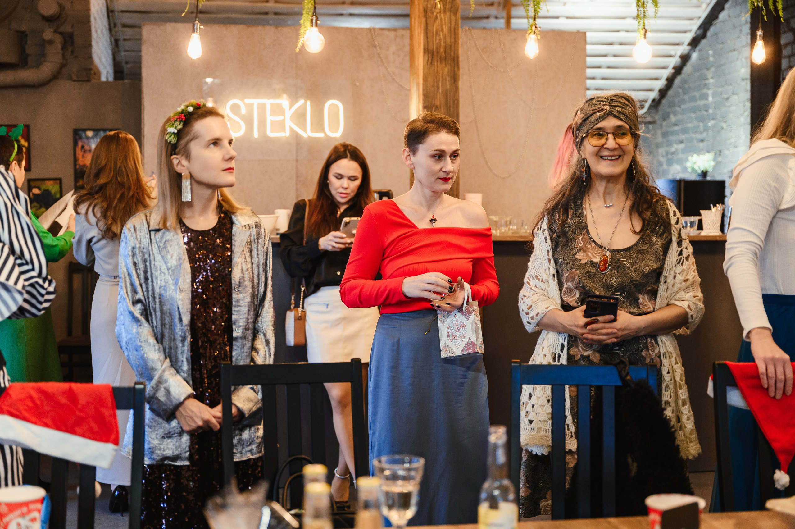 Новый год в клубе «Читалка». Свадебный и просто хороший фотограф в Челябинске