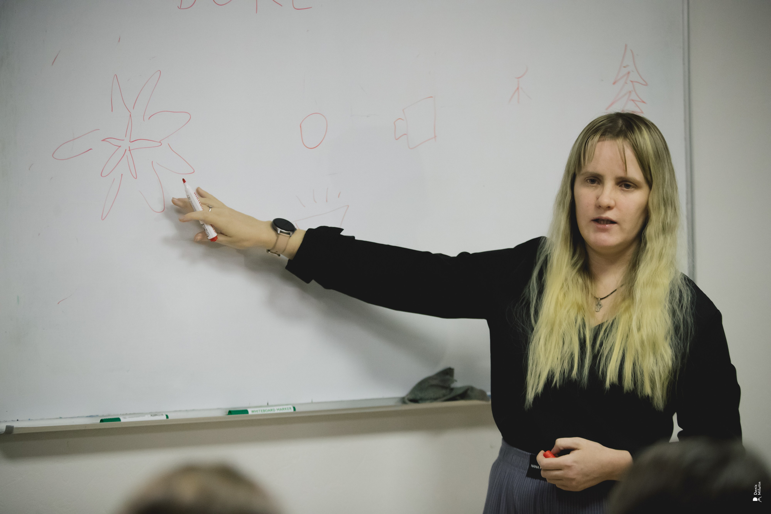 Мастер класс в Академии фотографии. Портретный фотограф Денис Милютин