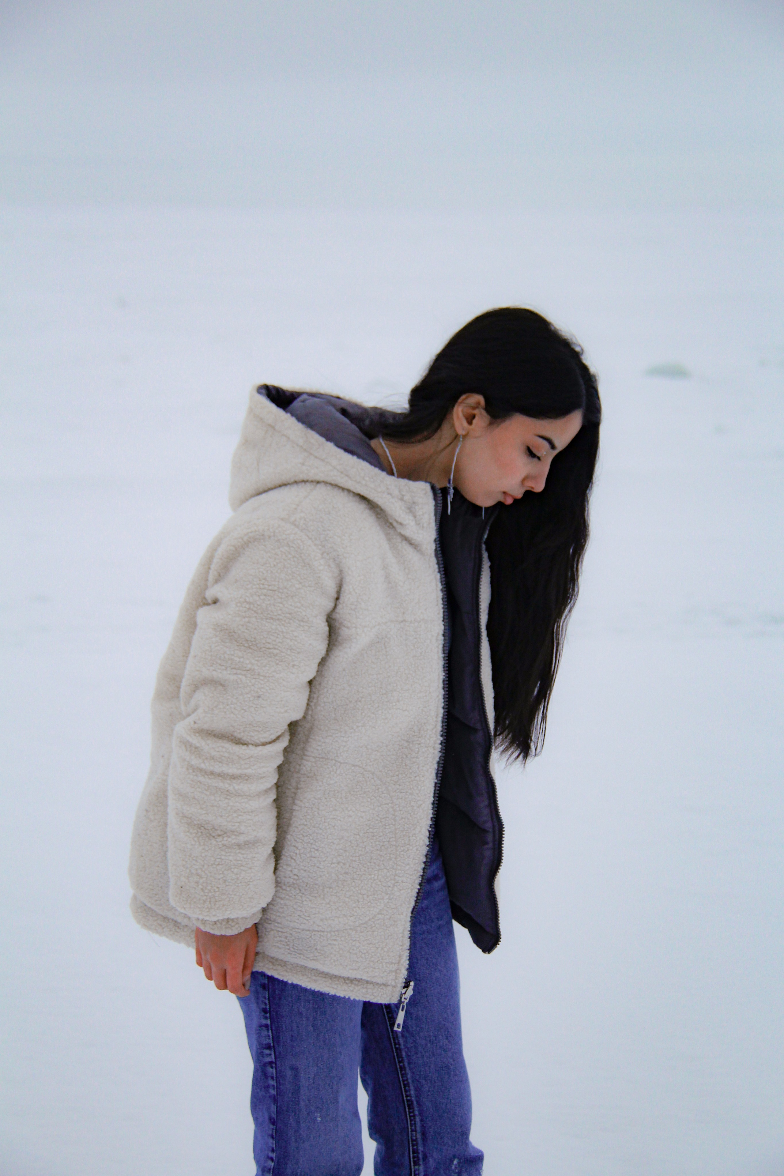 Зимние ветры дуют с озера. Натали. Janie valde |photographer & visual artist