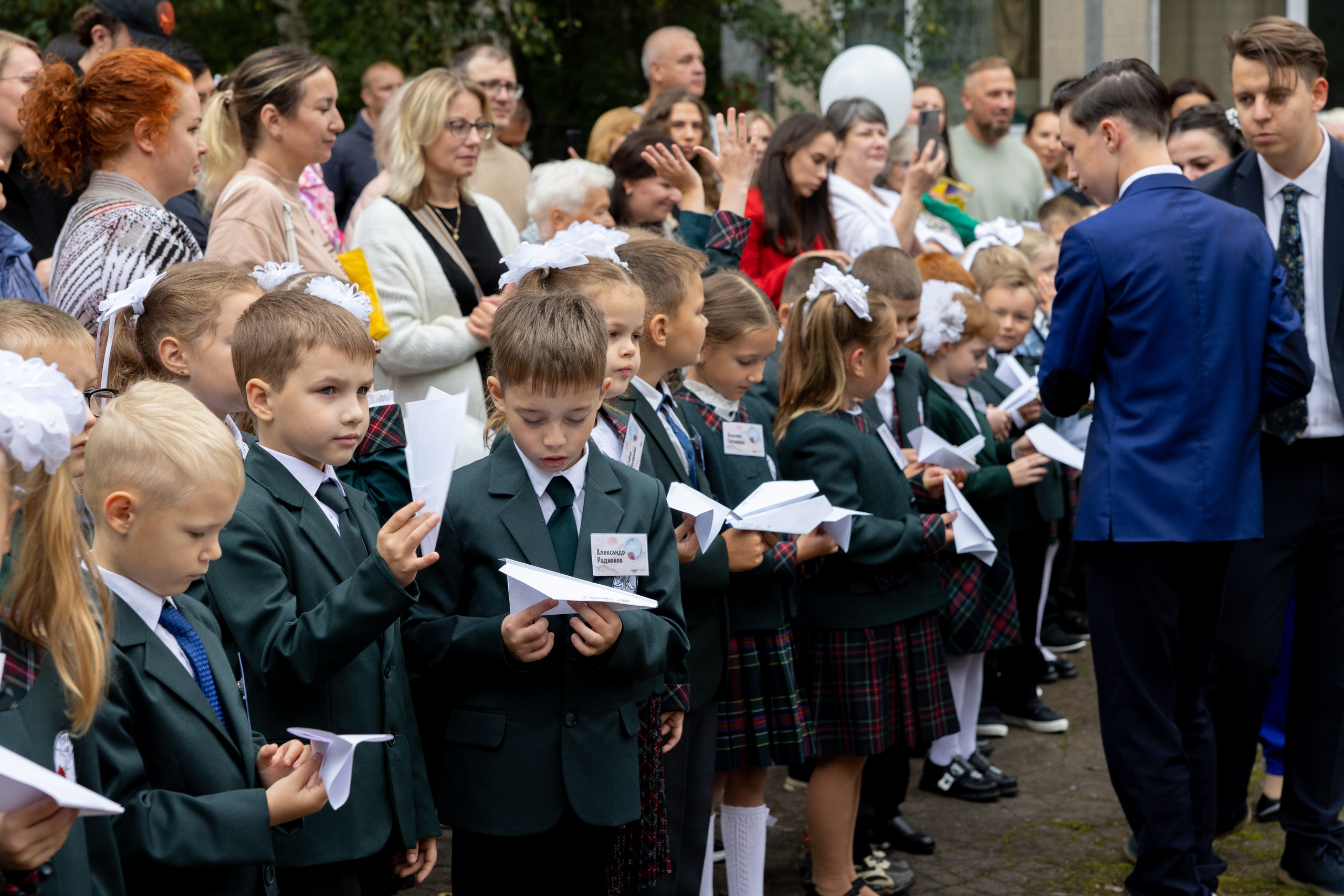 1 сентября. Питерский фотограф