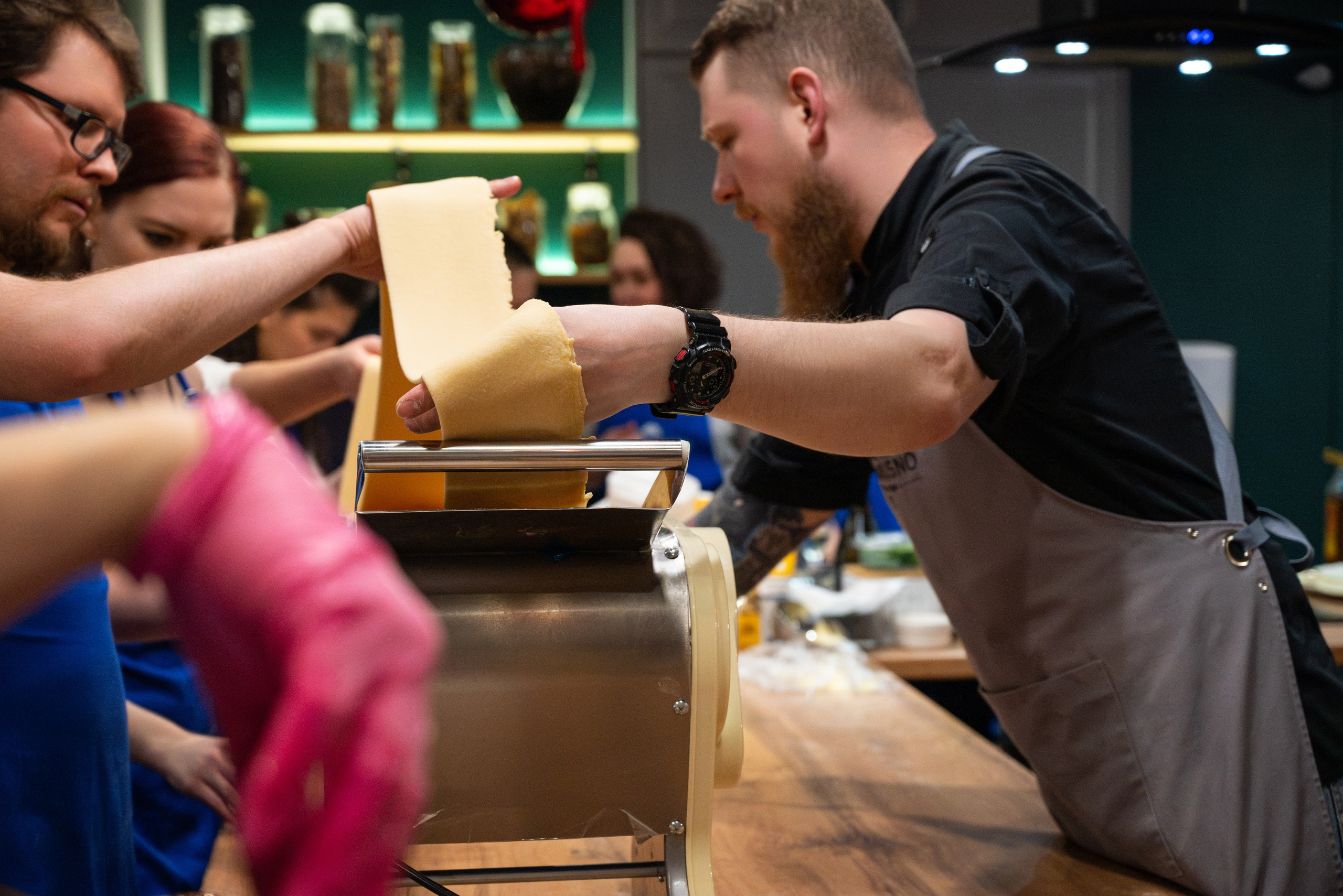 Кулинарный мастер класс. Фотограф мероприятий в Москве