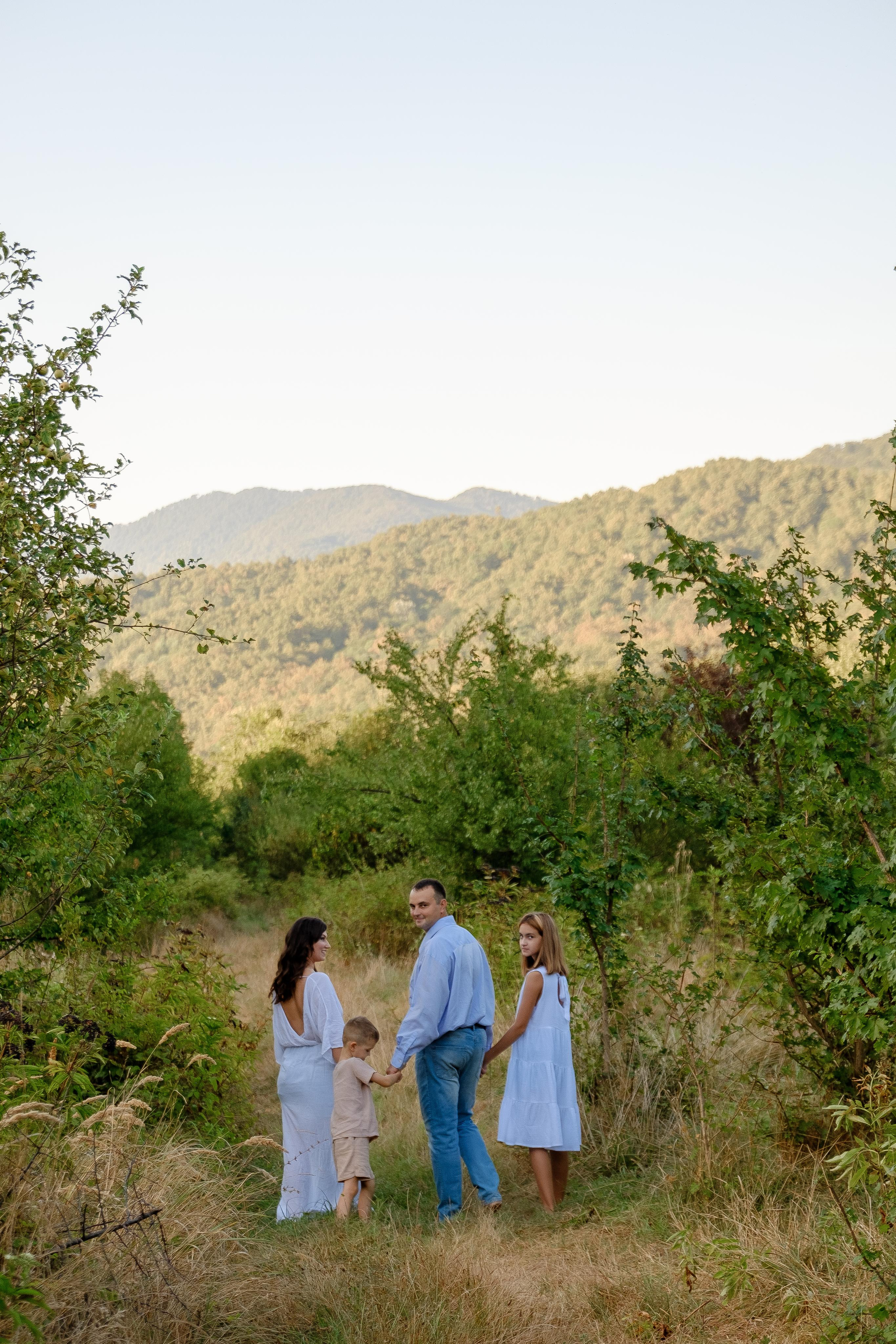 Наталья и её семья. Фотограф Москва Долгопрудный Екатерина Новосельцева