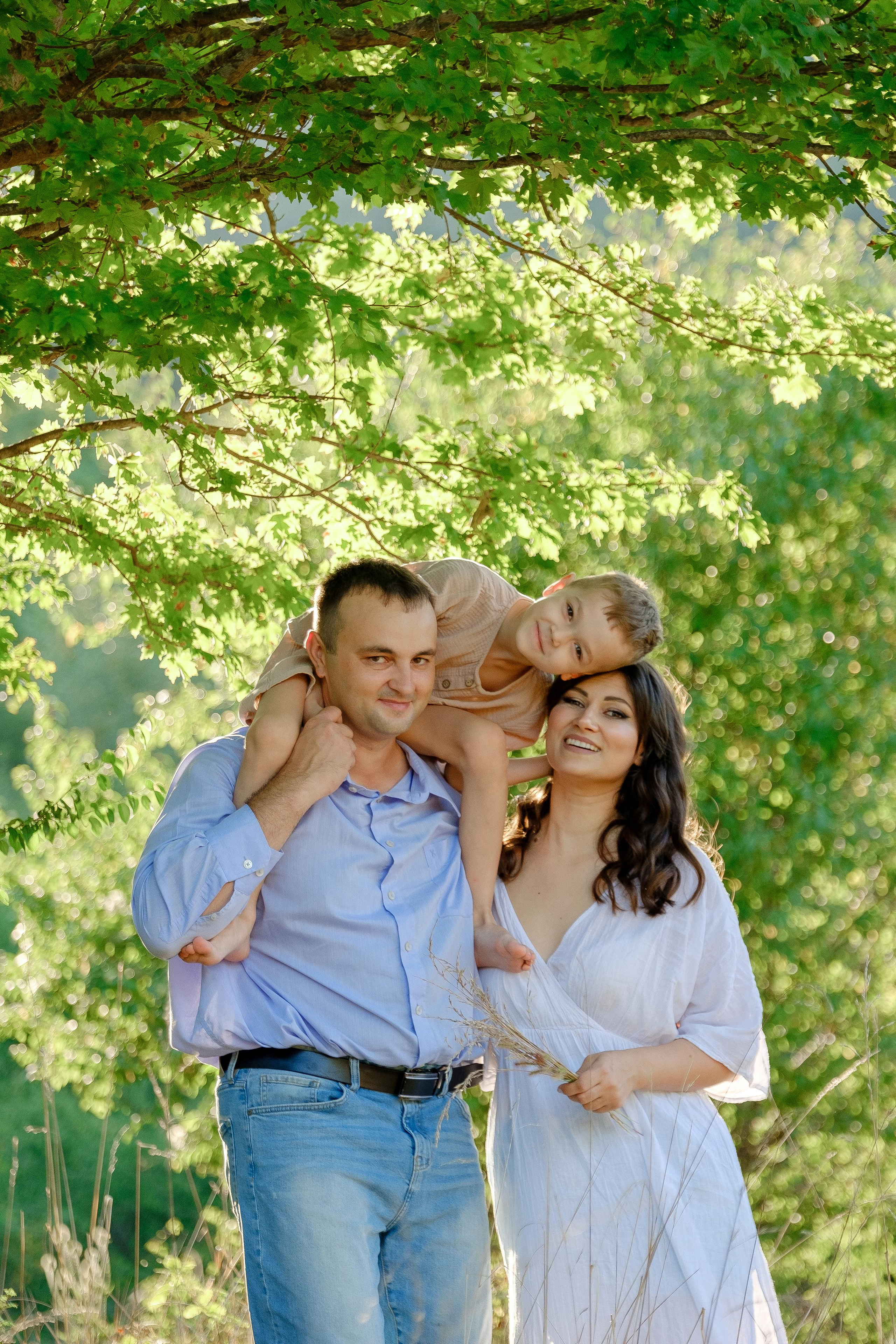 Наталья и её семья. Фотограф Москва Долгопрудный Екатерина Новосельцева