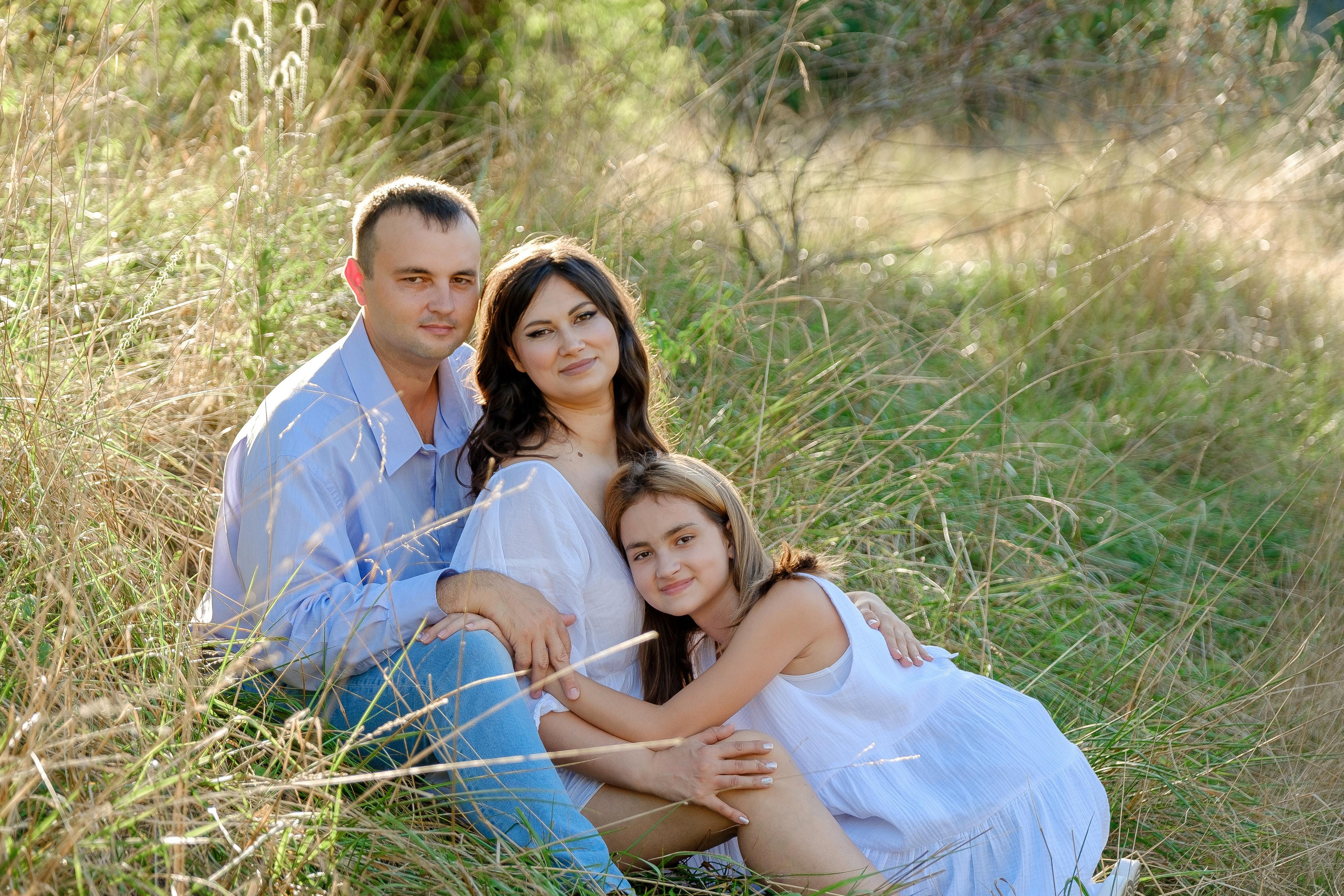 Наталья и её семья. Фотограф Москва Долгопрудный Екатерина Новосельцева