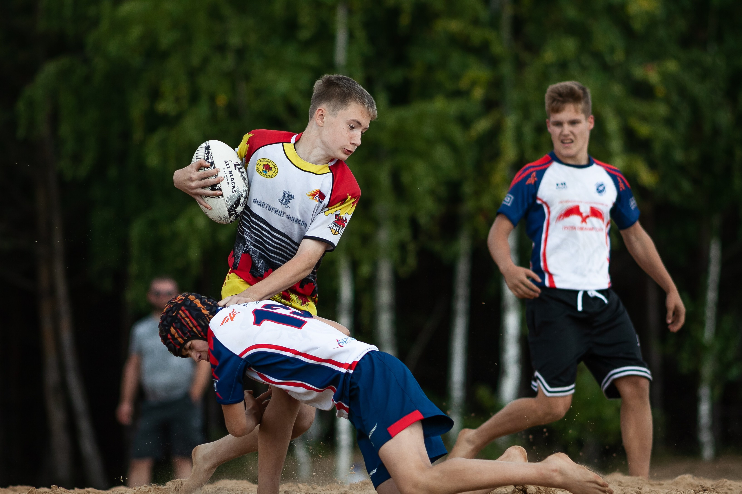«Кубок «Молота» по пляжному Регби. Фотография
