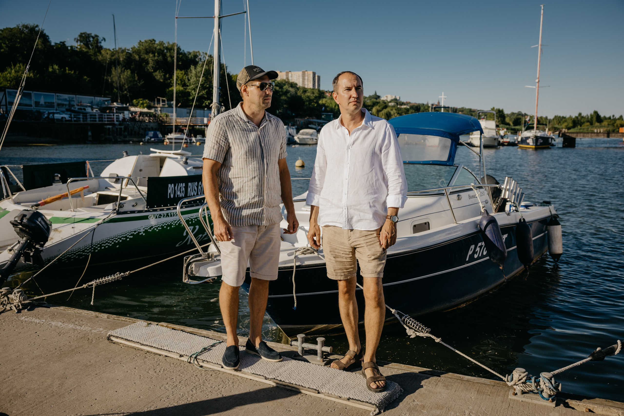 Прогулка на яхте. Фотограф Эдуарда Титанян