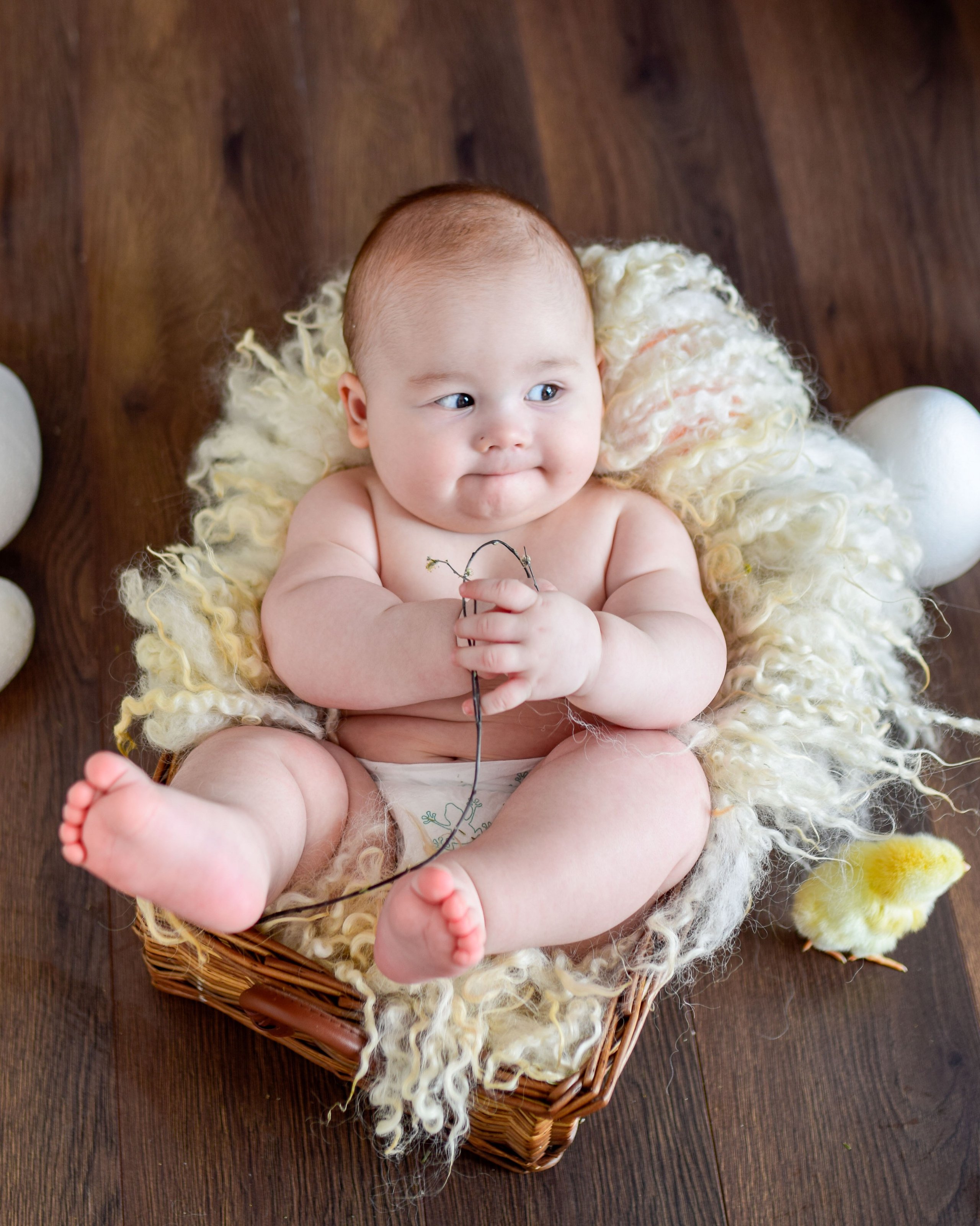 ПРОЕКТ «ПАСХАЛЬНЫЙ» С УТЯТАМИ. Фотограф в Ялте Инна Найден. Детский и семейный фотограф