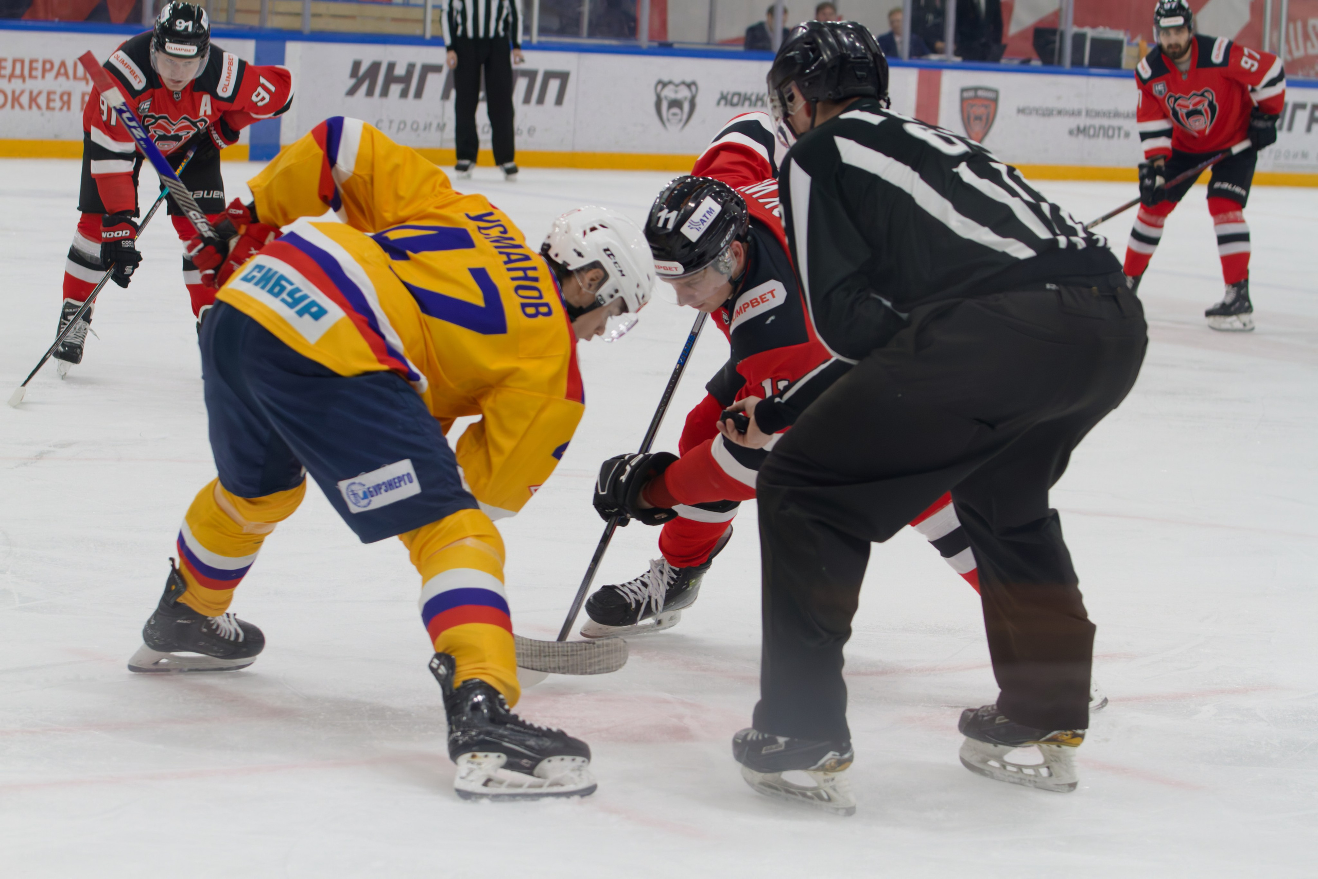 Хоккей. Молот-Химик 12.02.2025. Репортажный и спортивный фотограф в г. Пермь Зильберг Павел