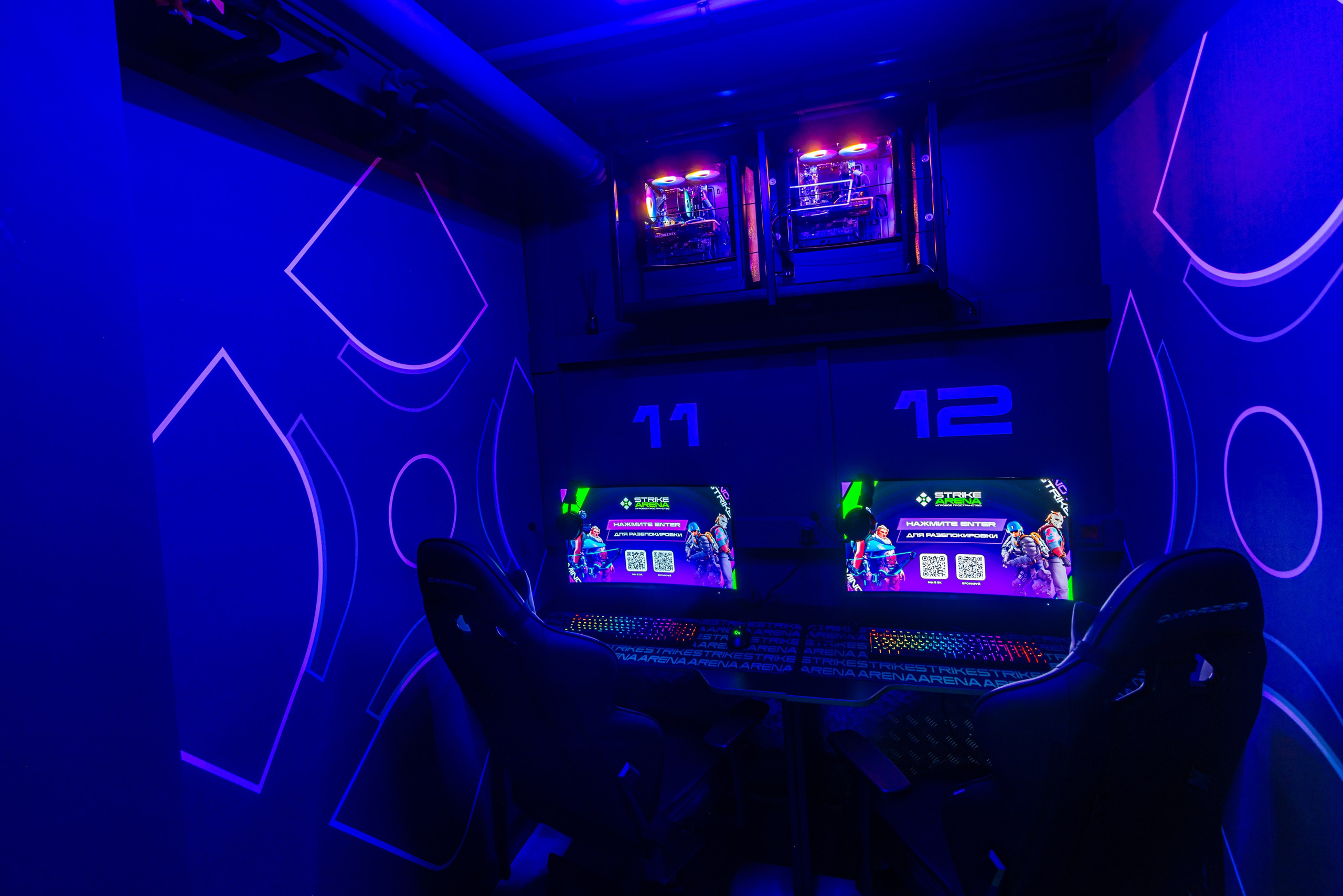 Фотосъемка для компьютерного клуба. Интерьерный и репортажный фотограф в Санкт-Петербурге