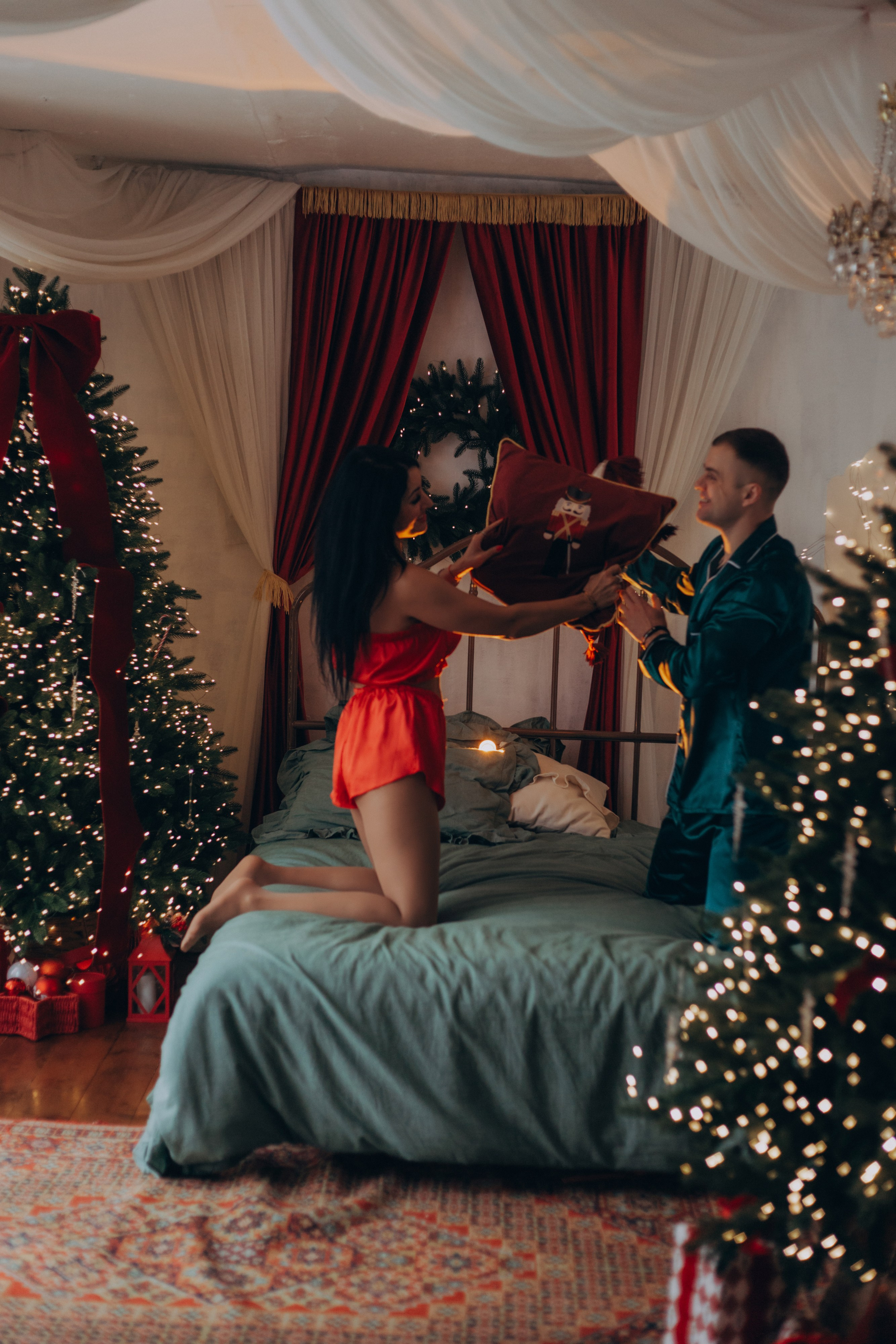 Новогодняя съёмка «Теплопункт». Семейный фотограф в г. Белгороде Ангелина Прокопенко