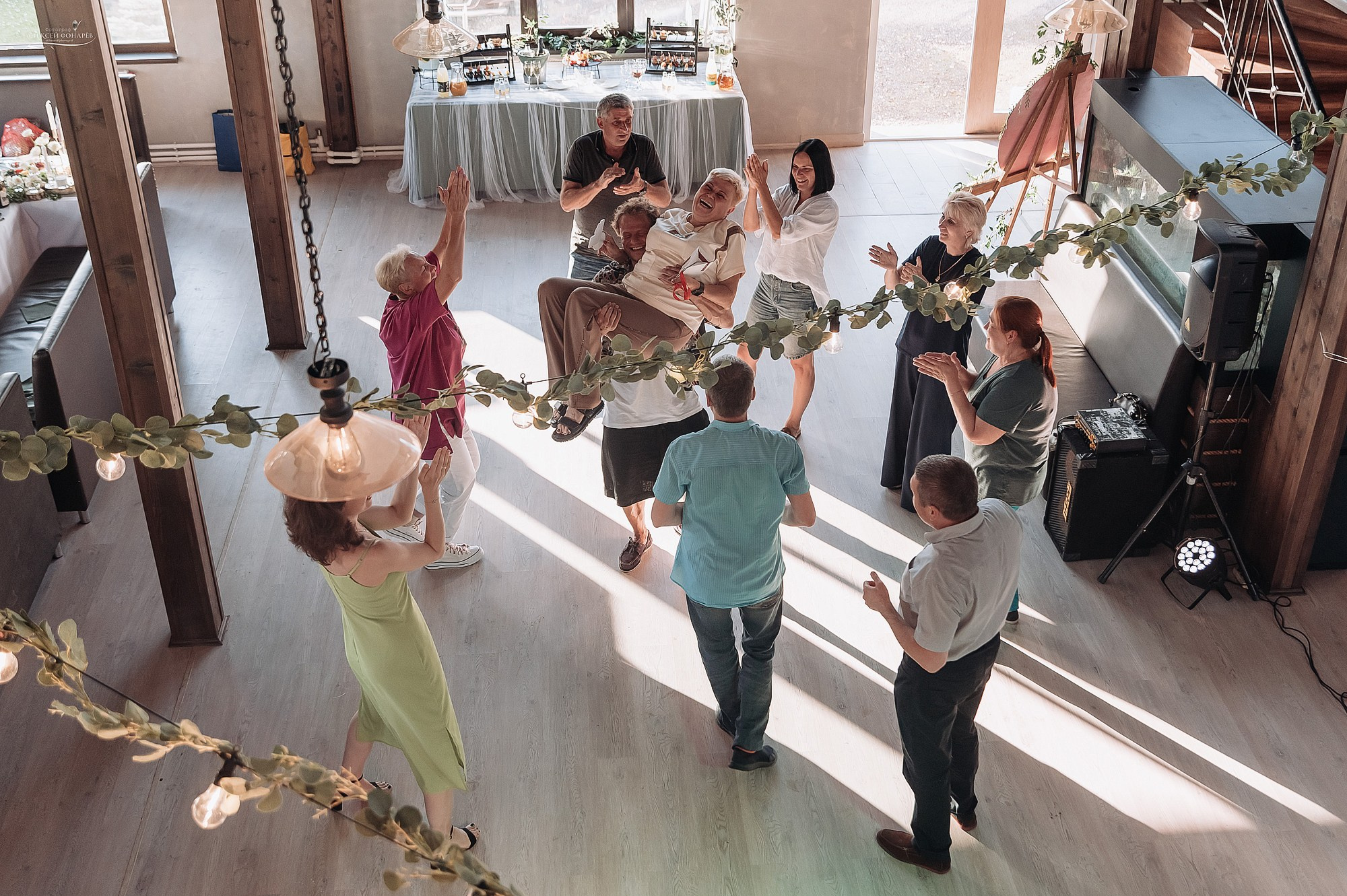 Юбилей Ирины в семейном кругу. Свадебный фотограф в Дубне Алексей Фонарёв