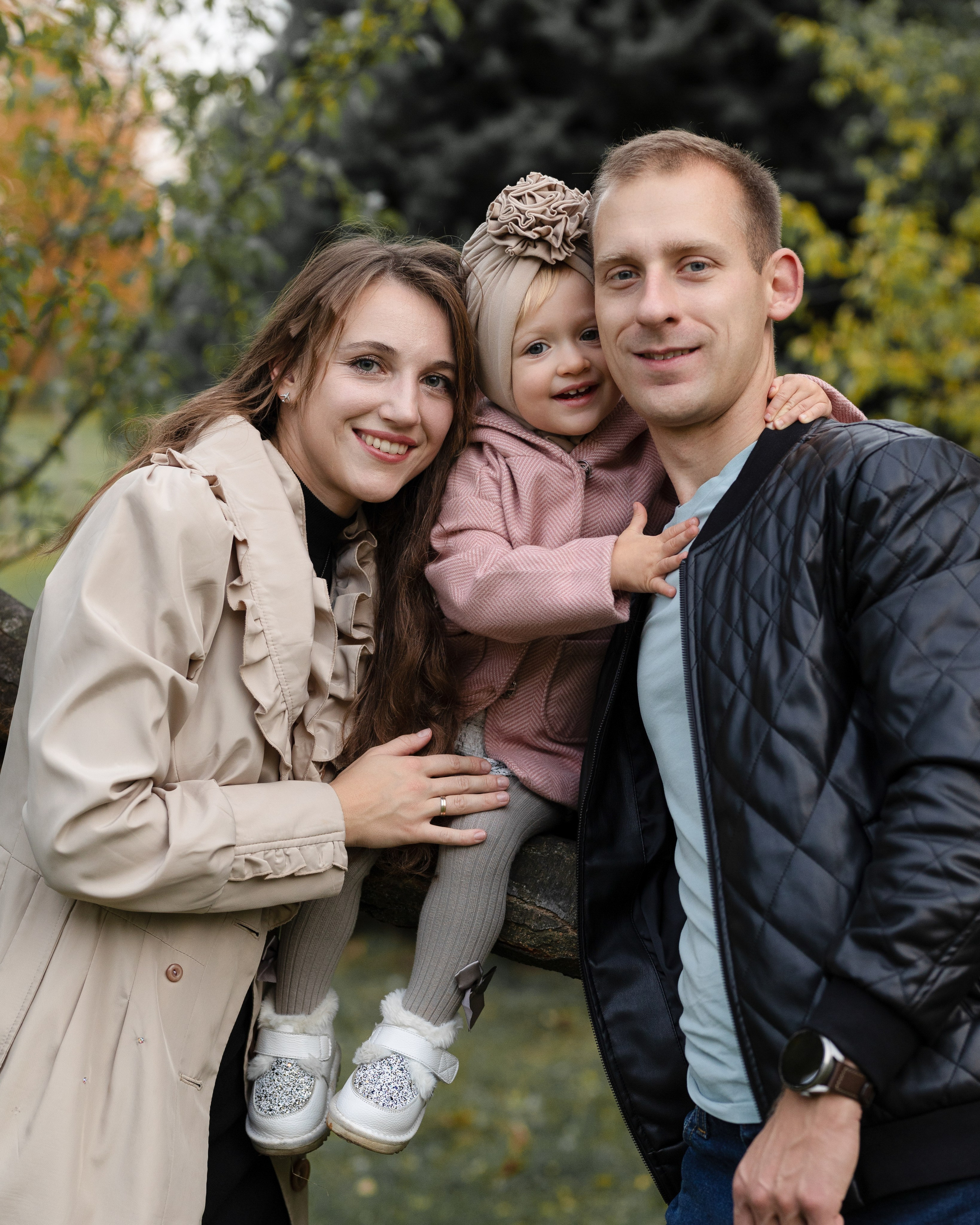 Осенняя семейная съёмка в Минске