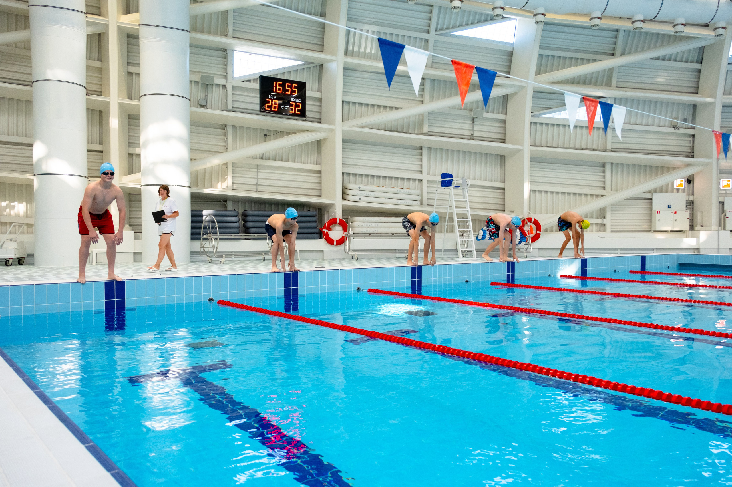 Всероссийский фестиваль «День пловца» в Сириусе. Репортажный фотограф в Сочи Екатерина Вежливцева