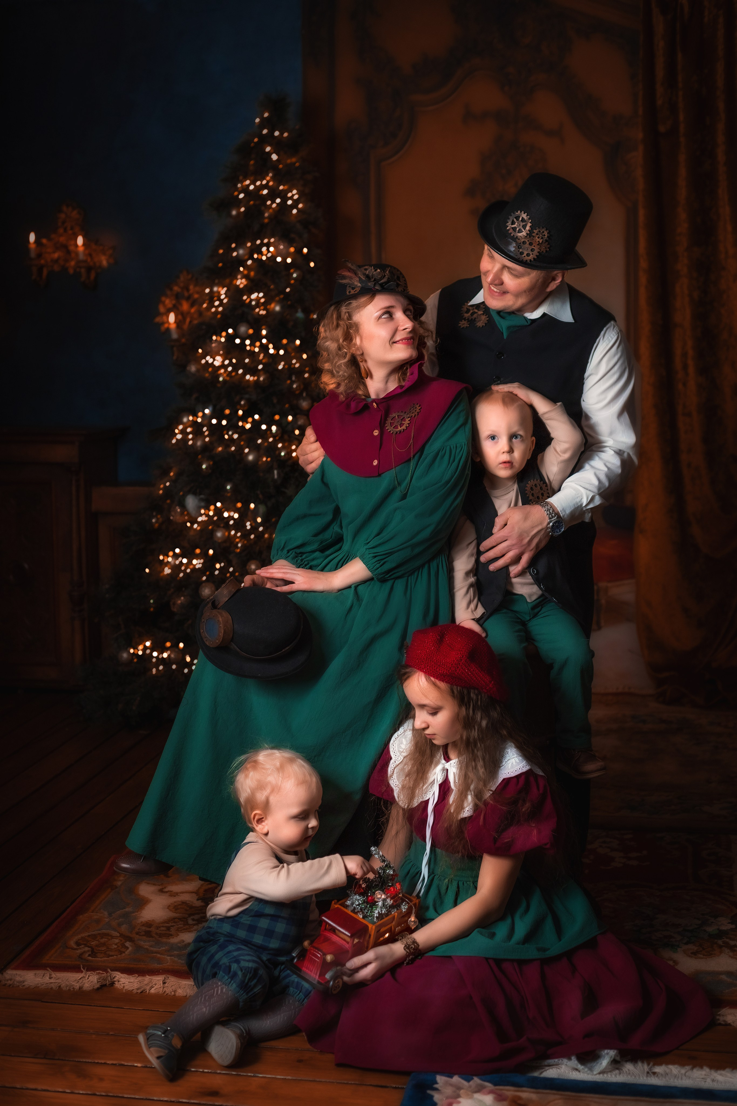 В стиле стимпанк. Тематическая фотосессия. Семейный и детский фотограф в Екатеринбурге Оксана Пипкина