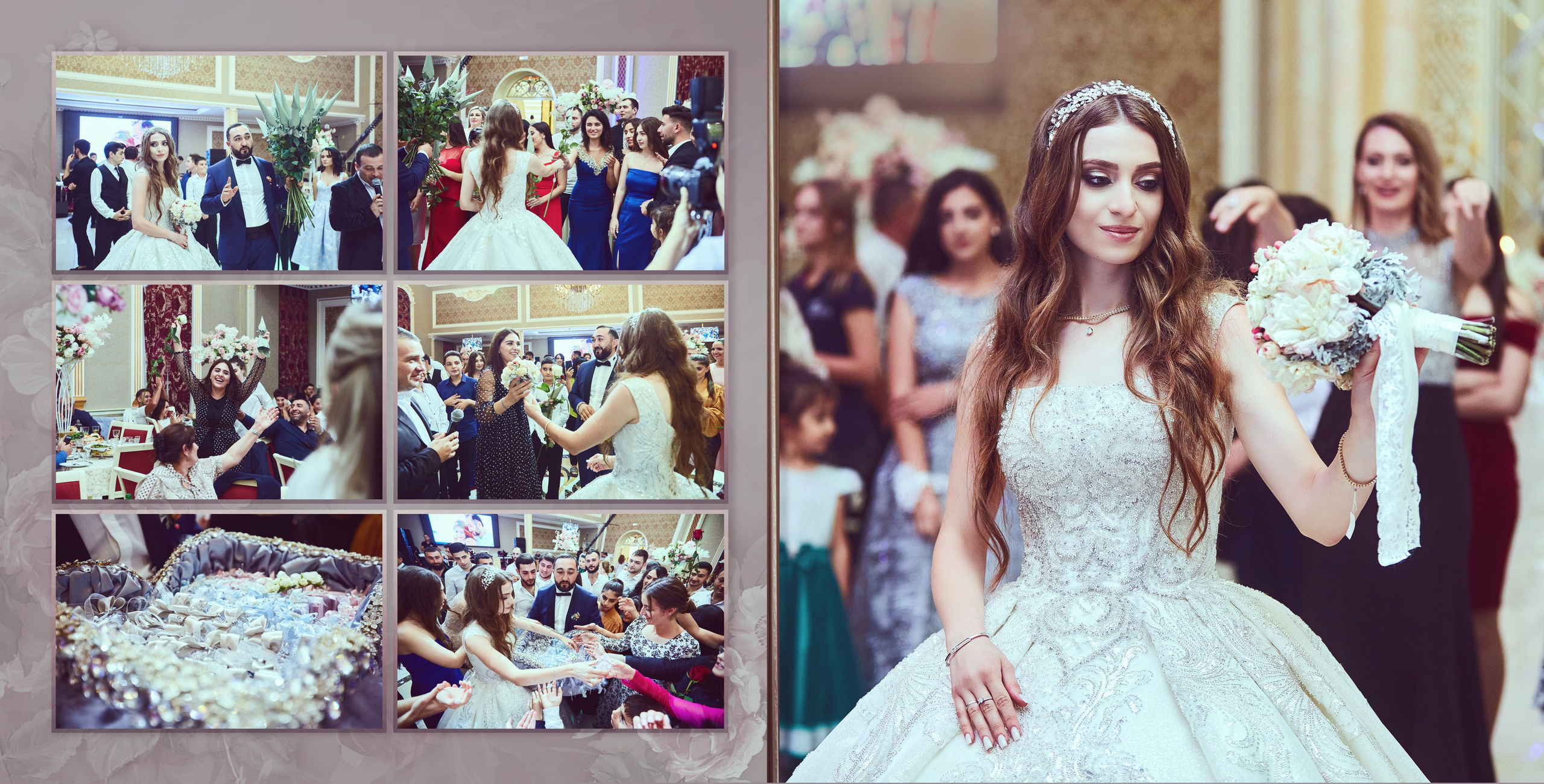 Свадебная фотокнига. Фотограф Кирсанова Наталия. Фотохудожник Наталия Кирсанова