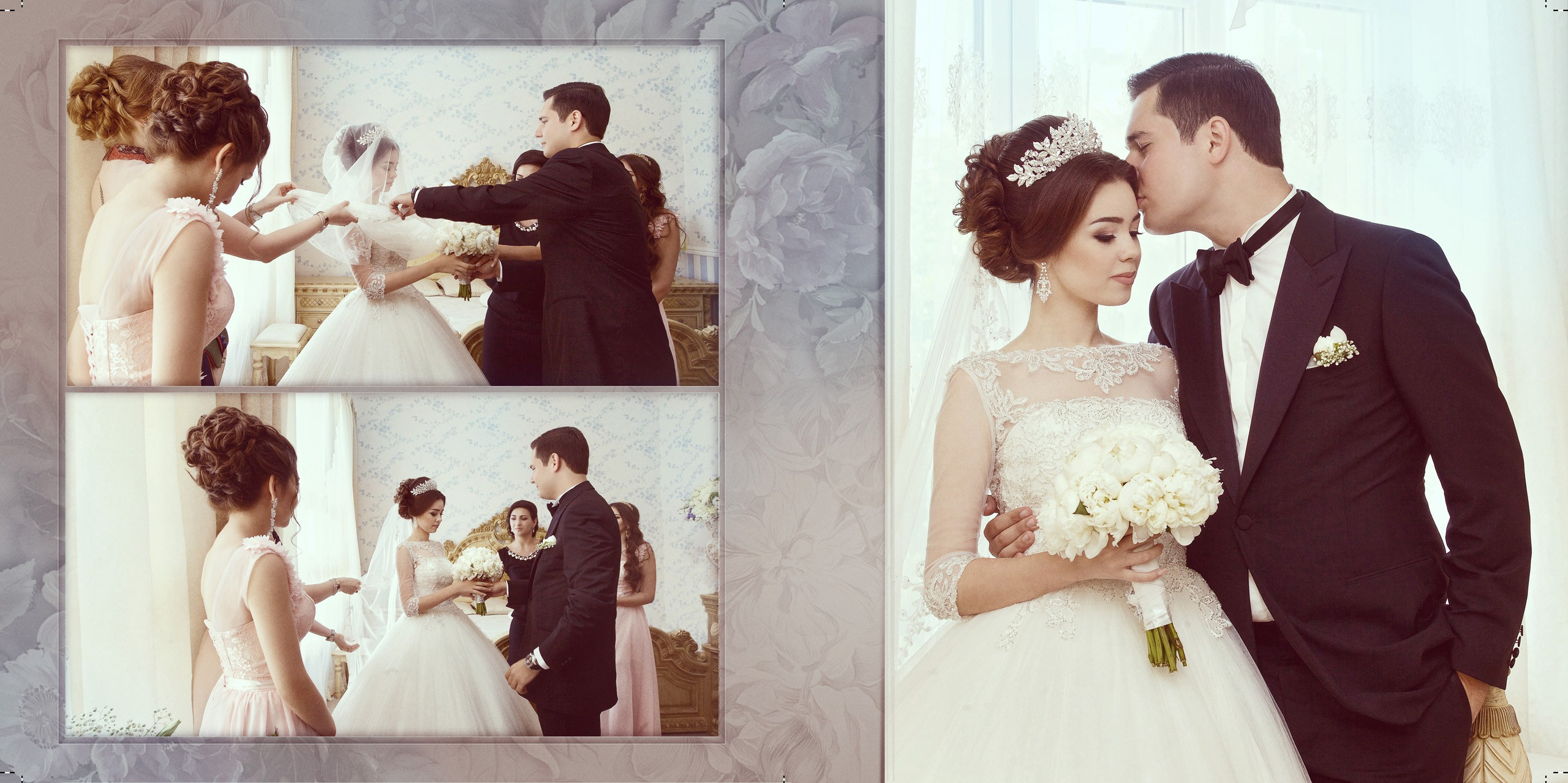 Свадебная фотокнига. Фотограф Кирсанова Наталия. Фотохудожник Наталия Кирсанова