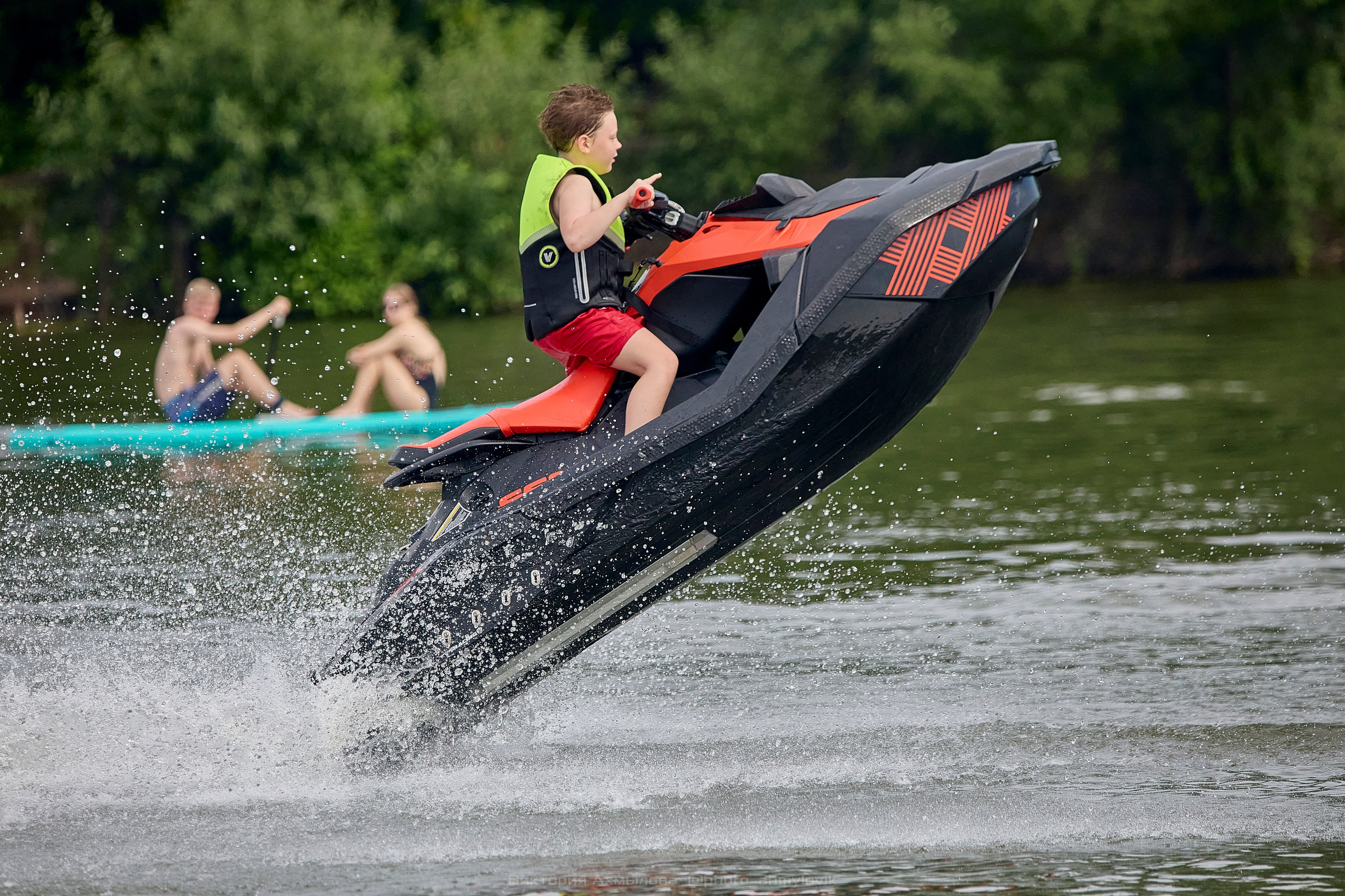 Аквабайки на Северке. Виктория Ахмылова. Фотограф в Москве
