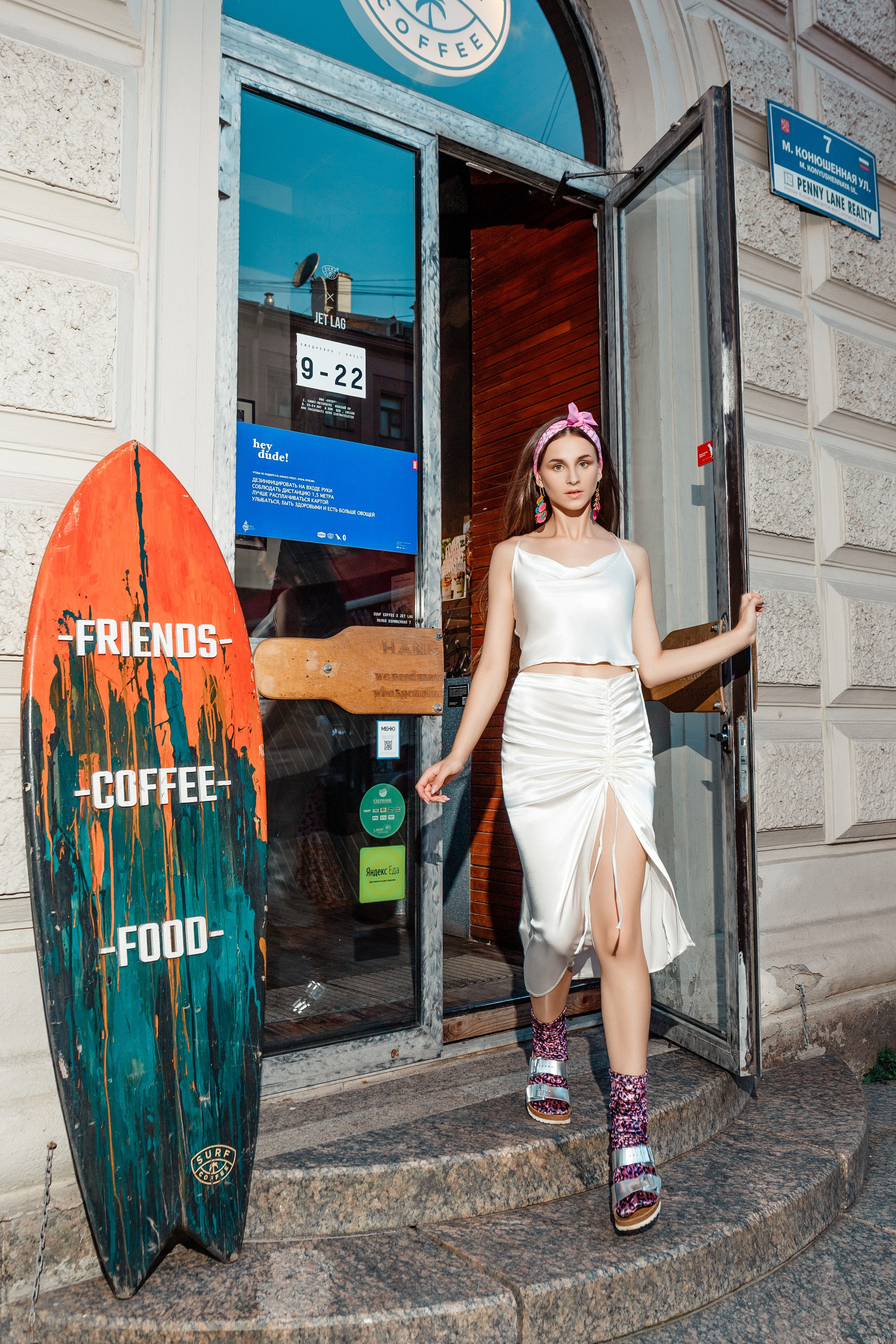 Летняя fashion-съёмка в Петербурге